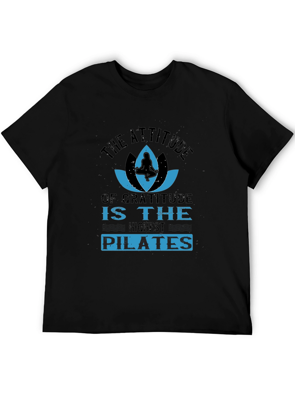 Gratitude Pilates T-Shirt - Attitude Yoga Design