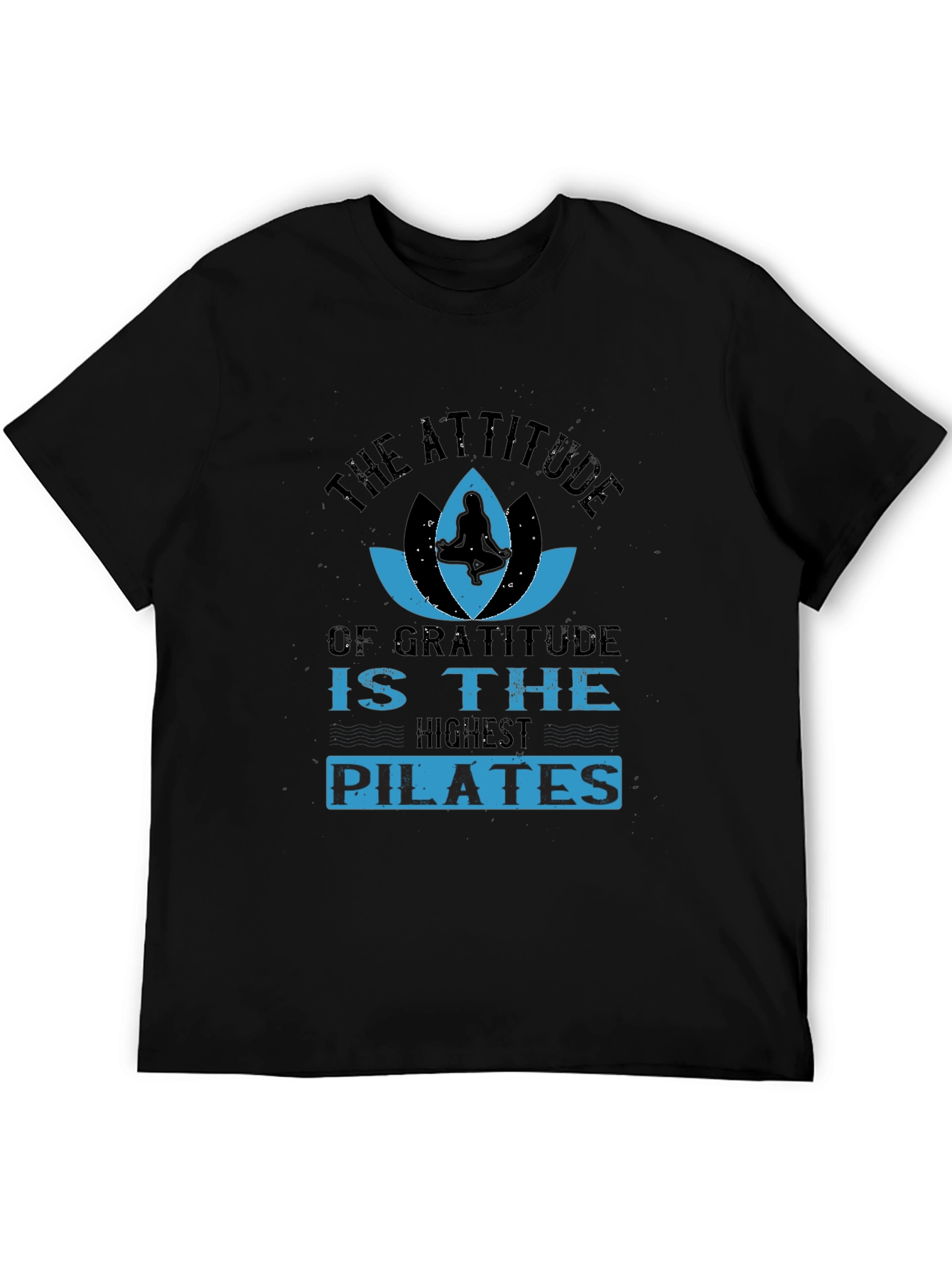 Gratitude Pilates T-Shirt - Attitude Yoga Design