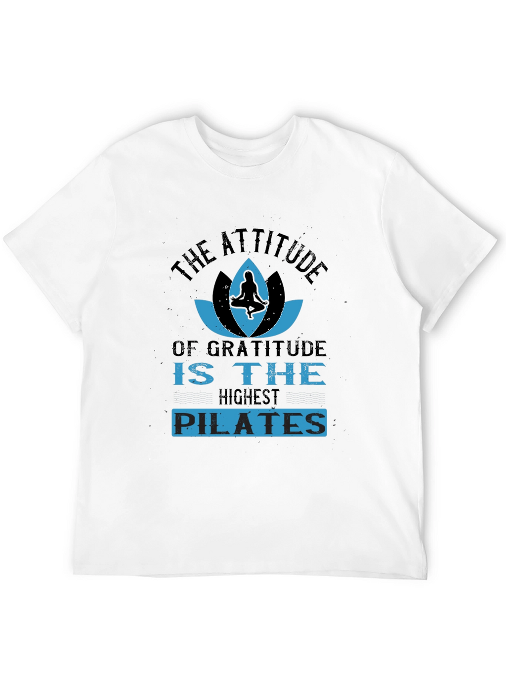 Gratitude Pilates T-Shirt - Attitude Yoga Design