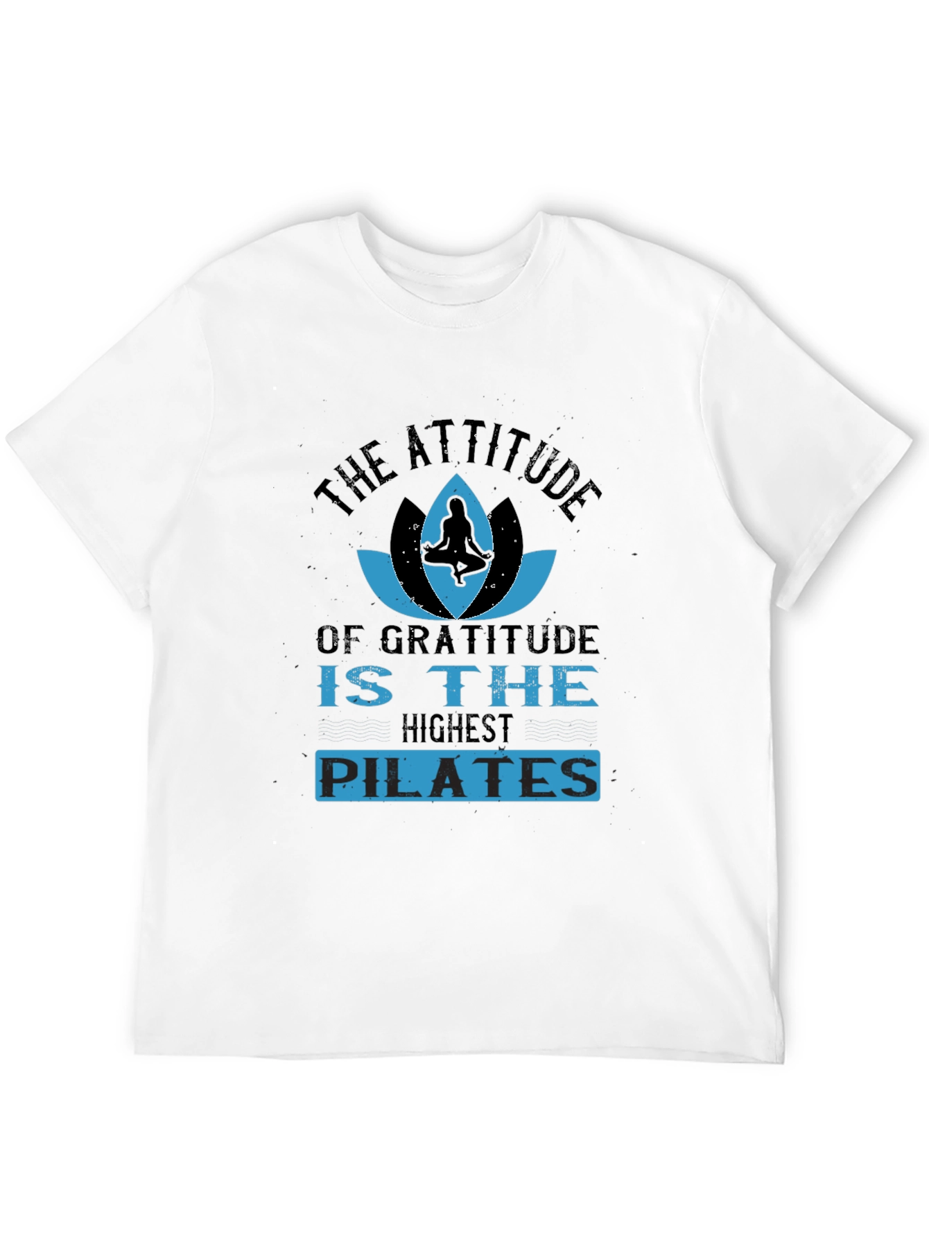 Gratitude Pilates T-Shirt - Attitude Yoga Design