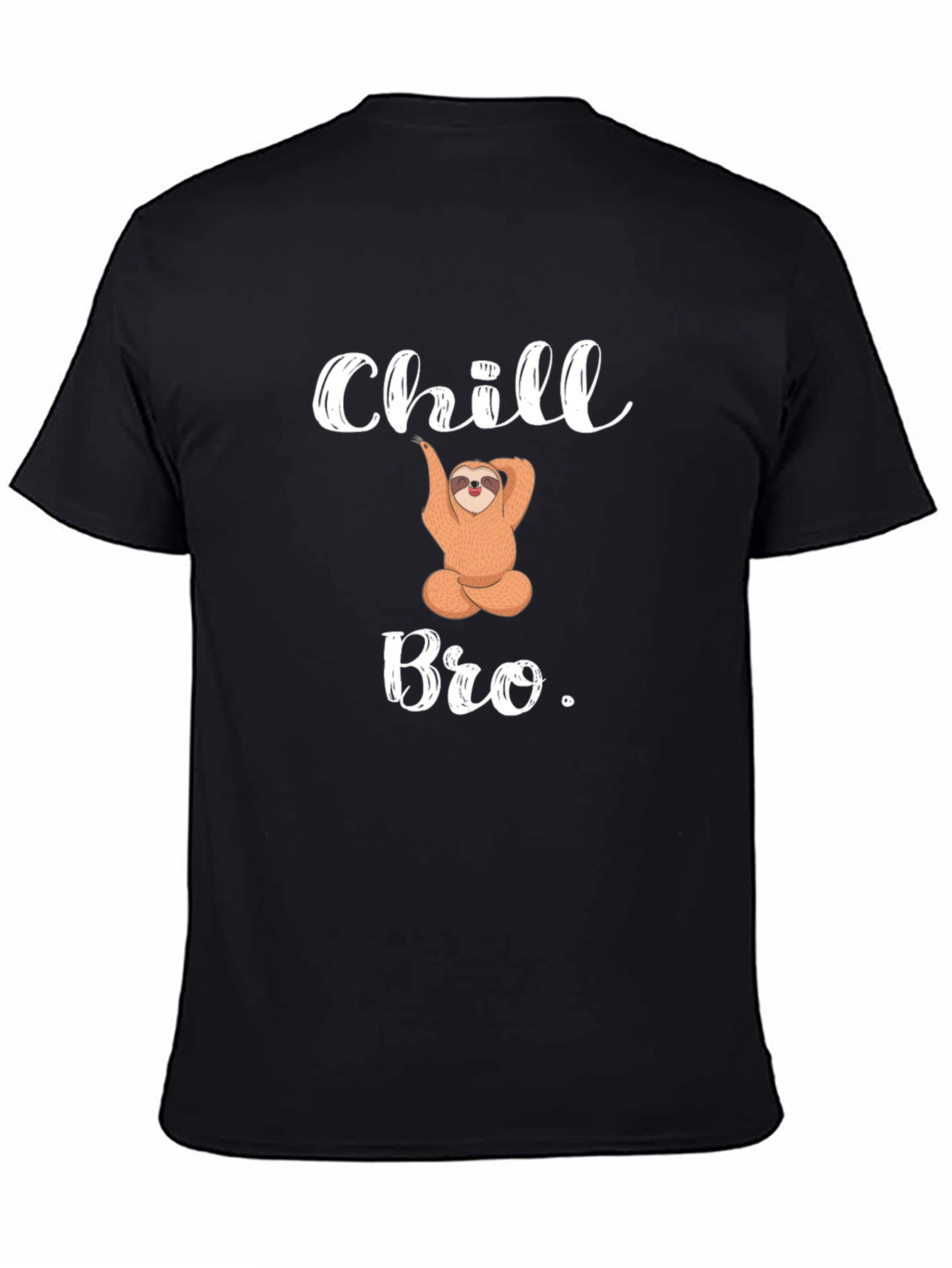 Chill Bro Sloth T-Shirt - Relaxed Vibe Tee