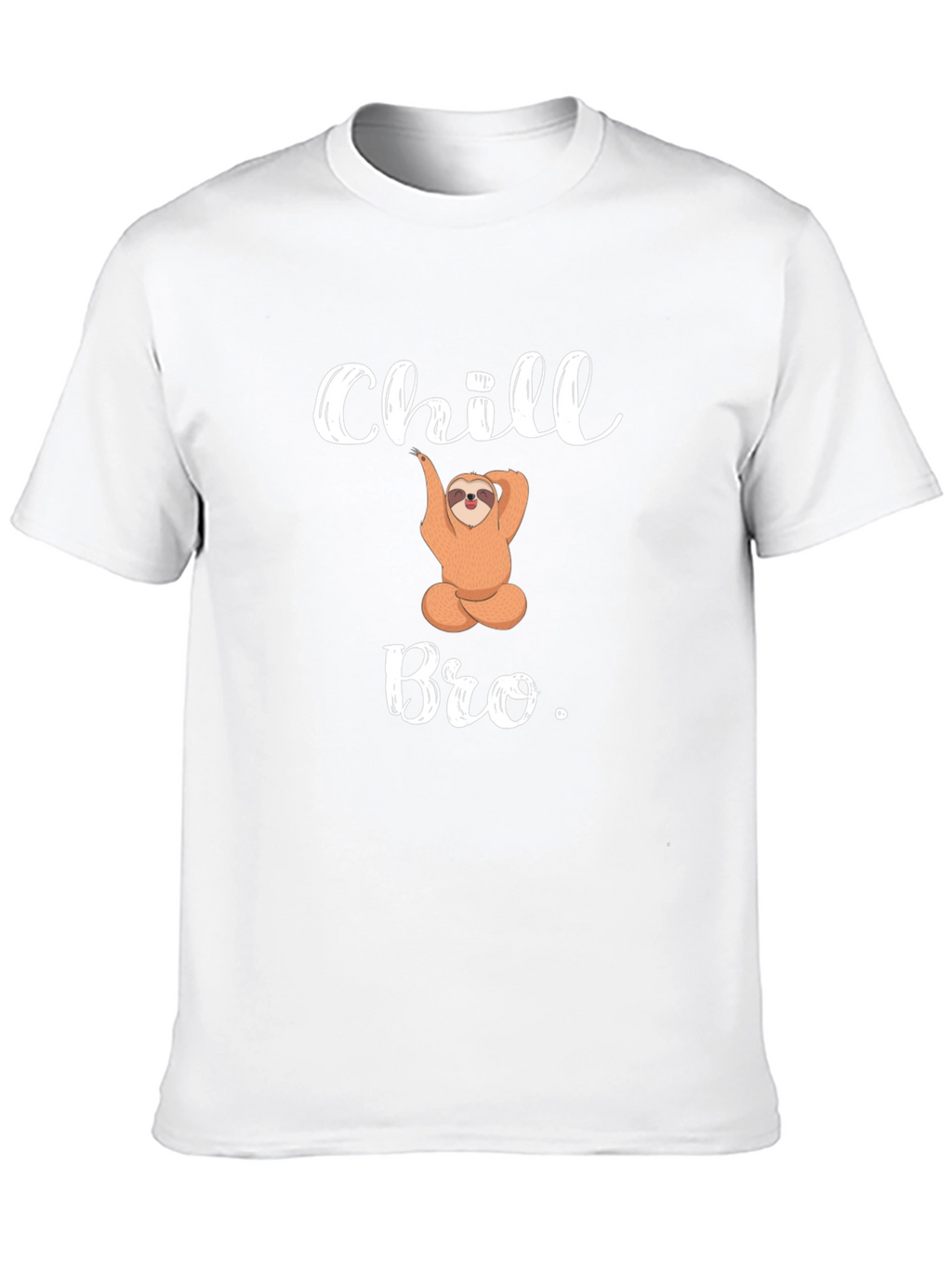 Chill Bro Sloth T-Shirt - Relaxed Vibe Tee