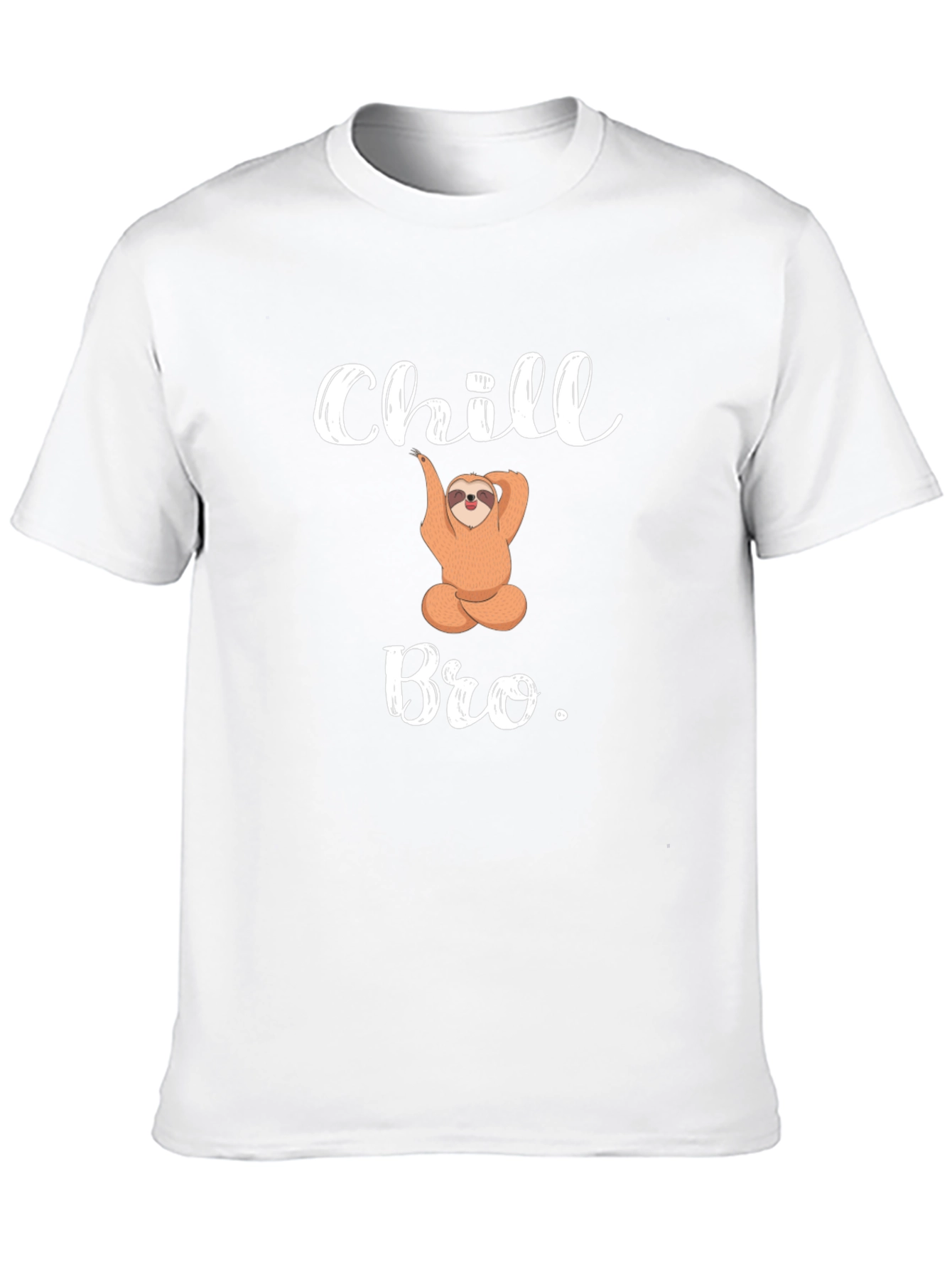 Chill Bro Sloth T-Shirt - Relaxed Vibe Tee