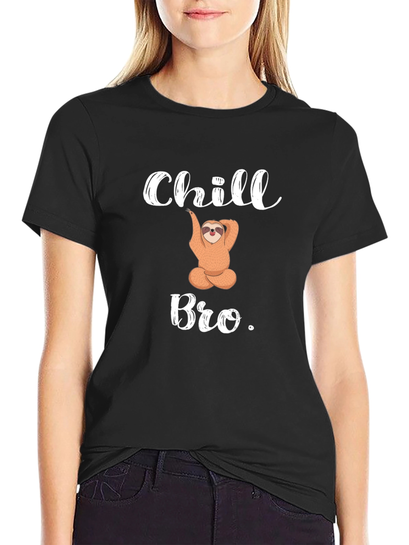 Chill Bro Sloth T-Shirt - Relaxed Vibe Tee