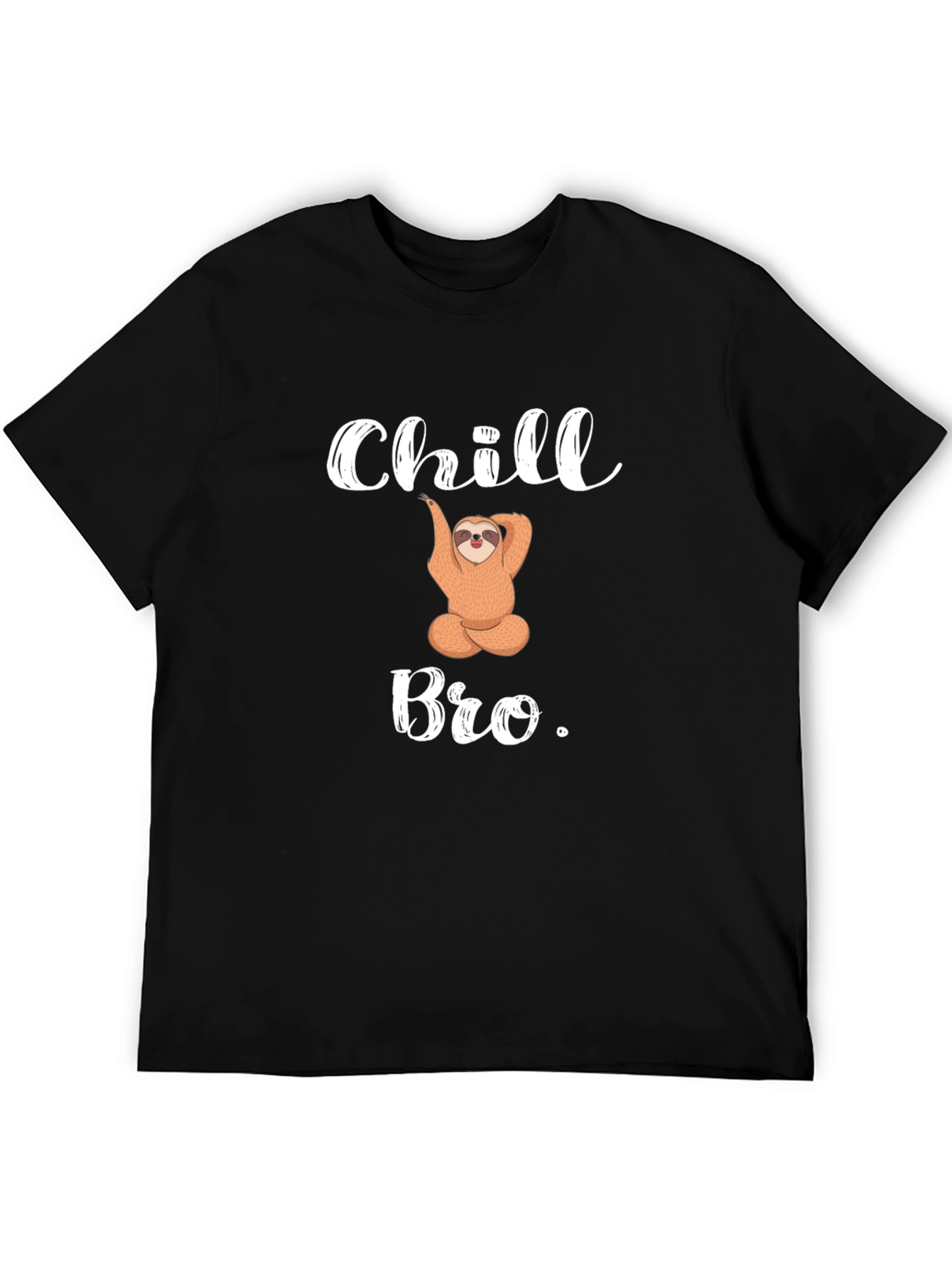 Chill Bro Sloth T-Shirt - Relaxed Vibe Tee