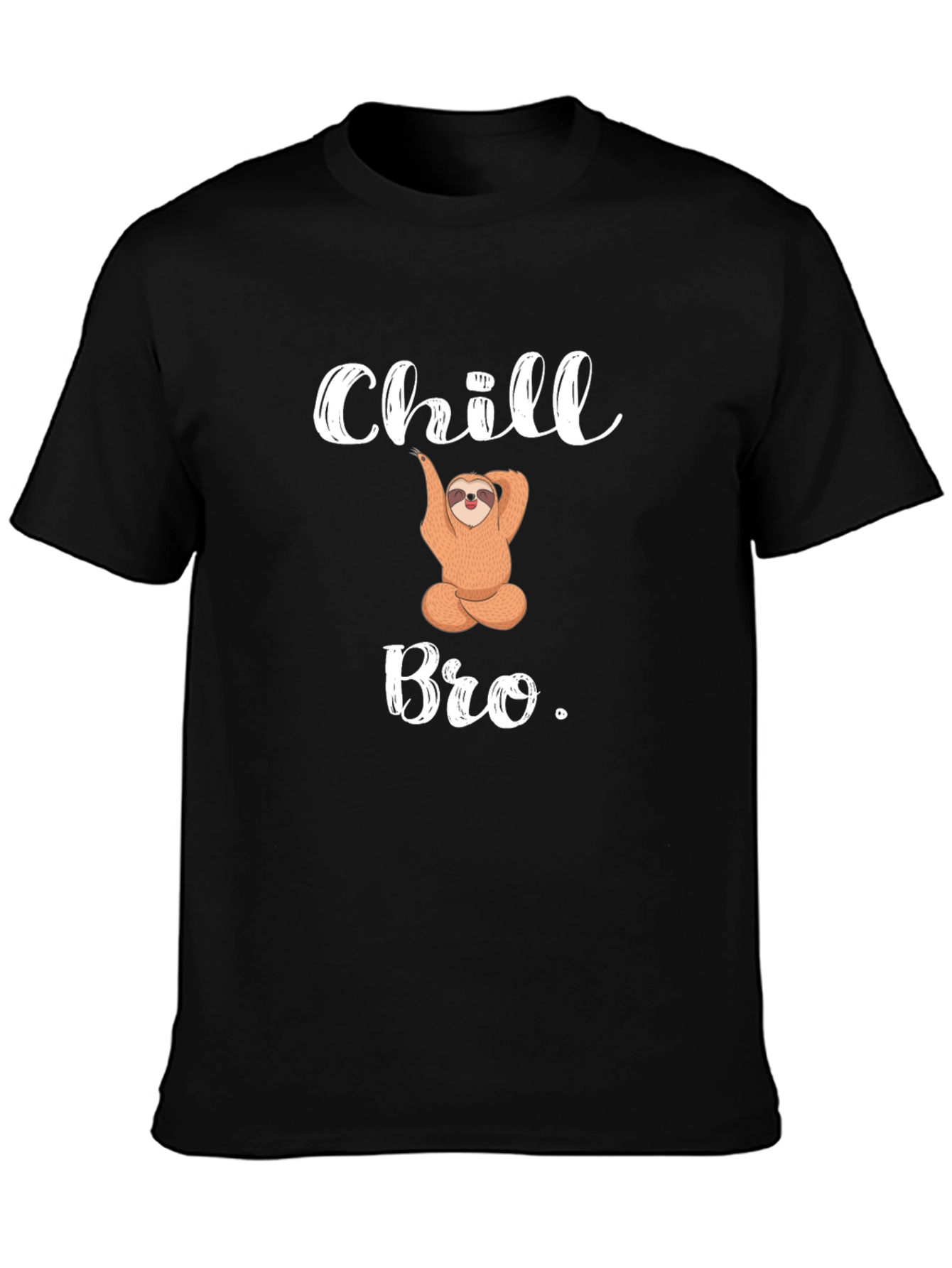 Chill Bro Sloth T-Shirt - Relaxed Vibe Tee