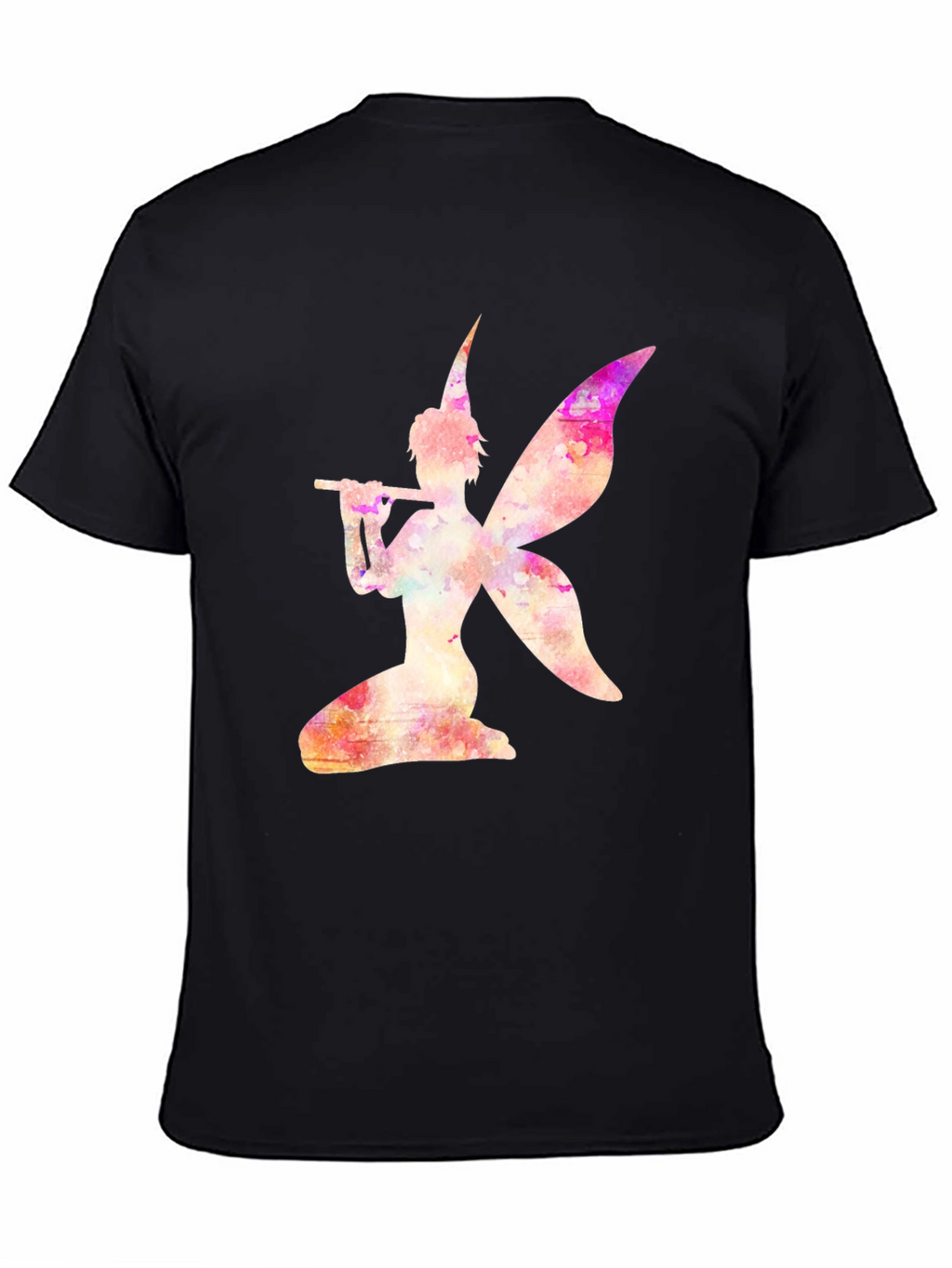 Fairy Flute Black T-Shirt