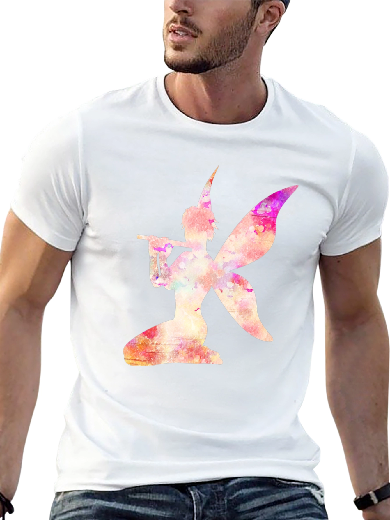 Fairy Flute Black T-Shirt
