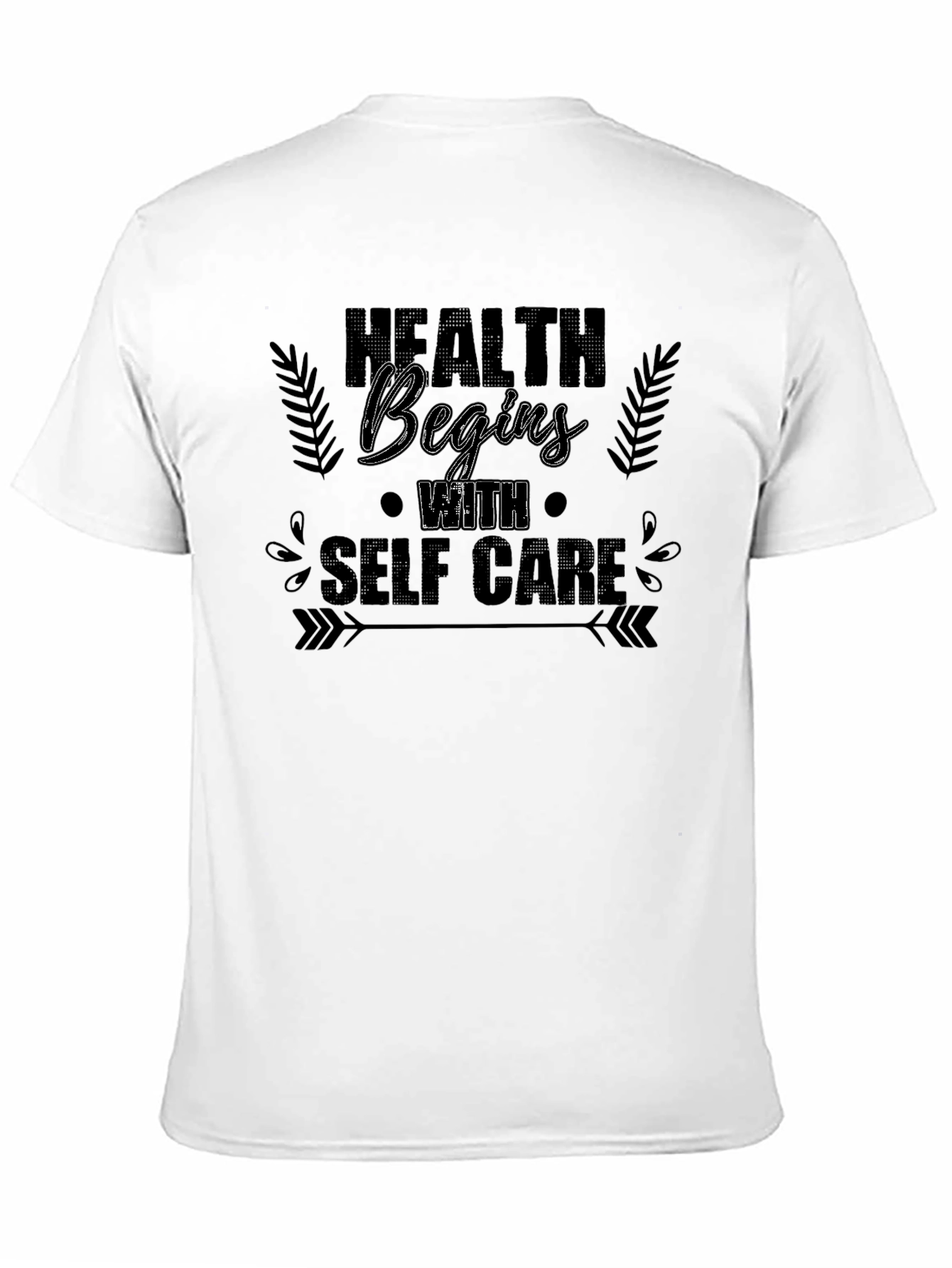 Health Begins With Self Care T-Shirt