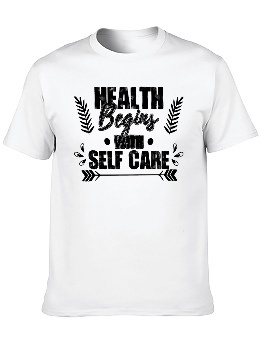Health Begins With Self Care T-Shirt