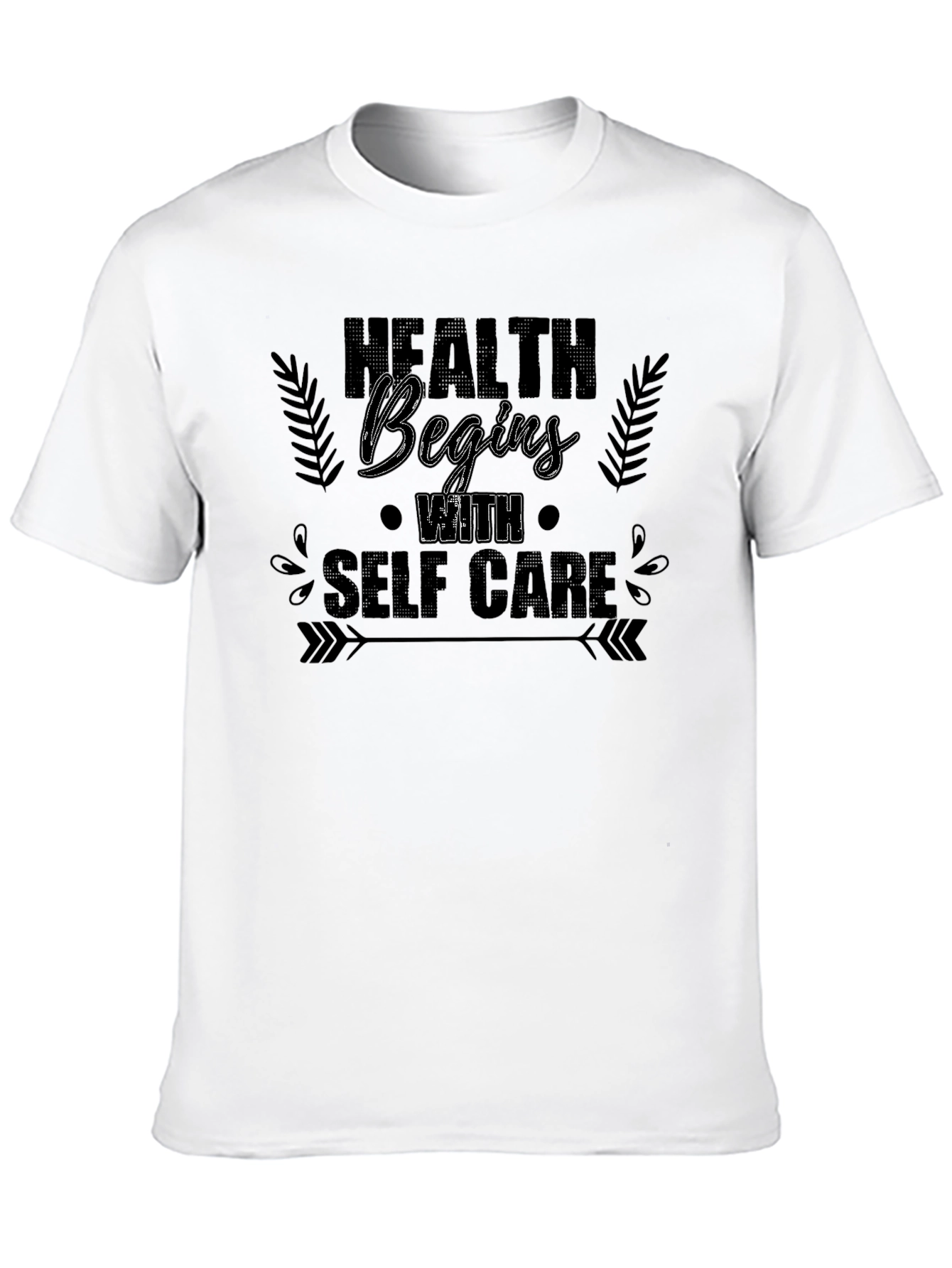 Health Begins With Self Care T-Shirt