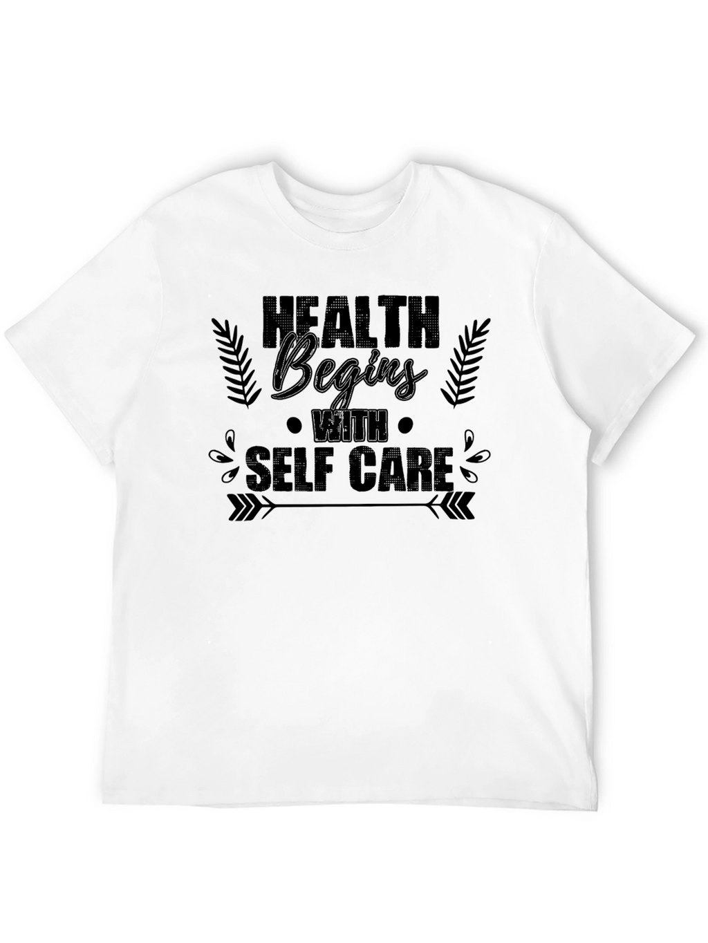 Health Begins With Self Care T-Shirt