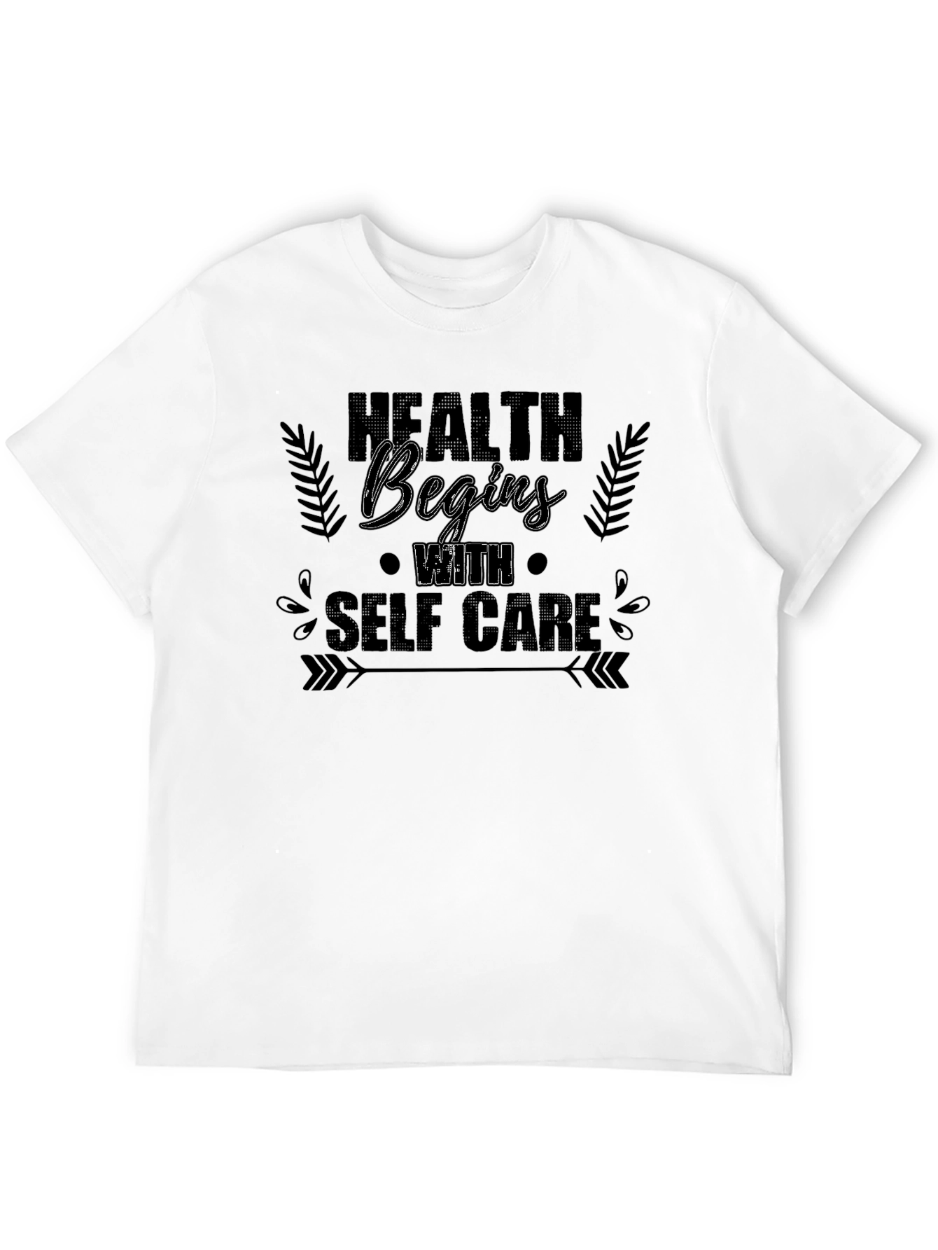Health Begins With Self Care T-Shirt