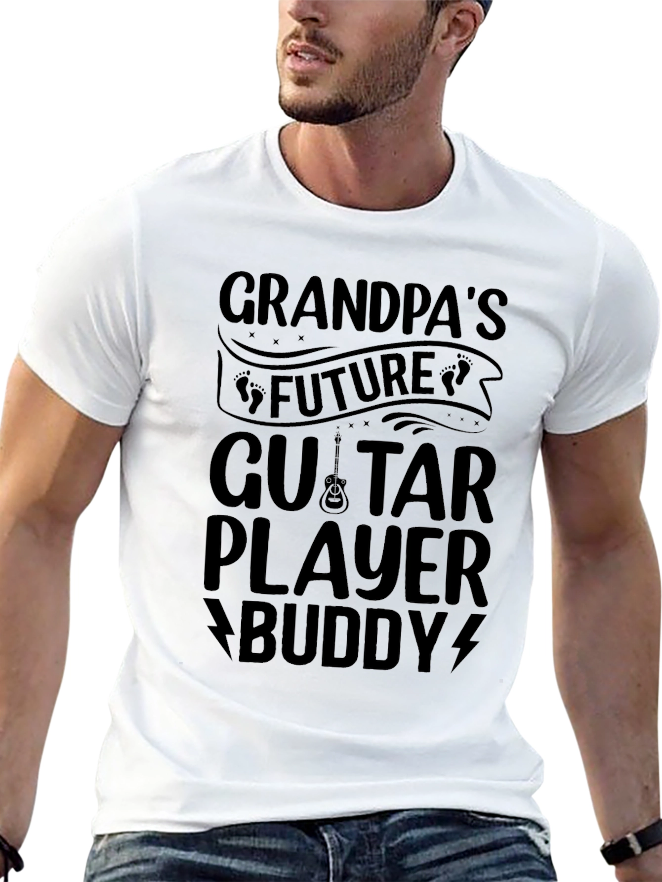 Grandpas Future Guitar Player Buddy T-Shirt
