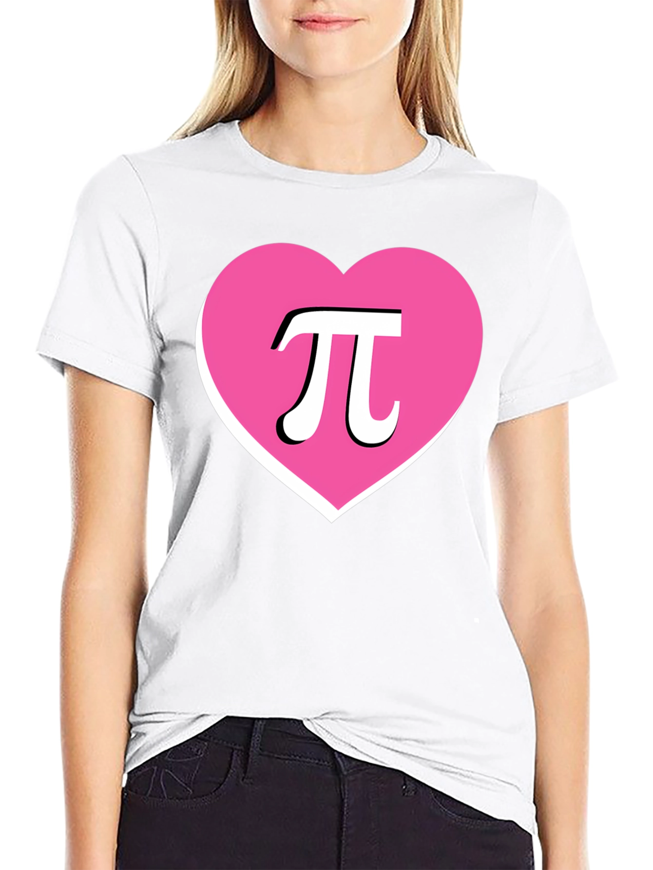 Math Lovers Pi Heart T-Shirt