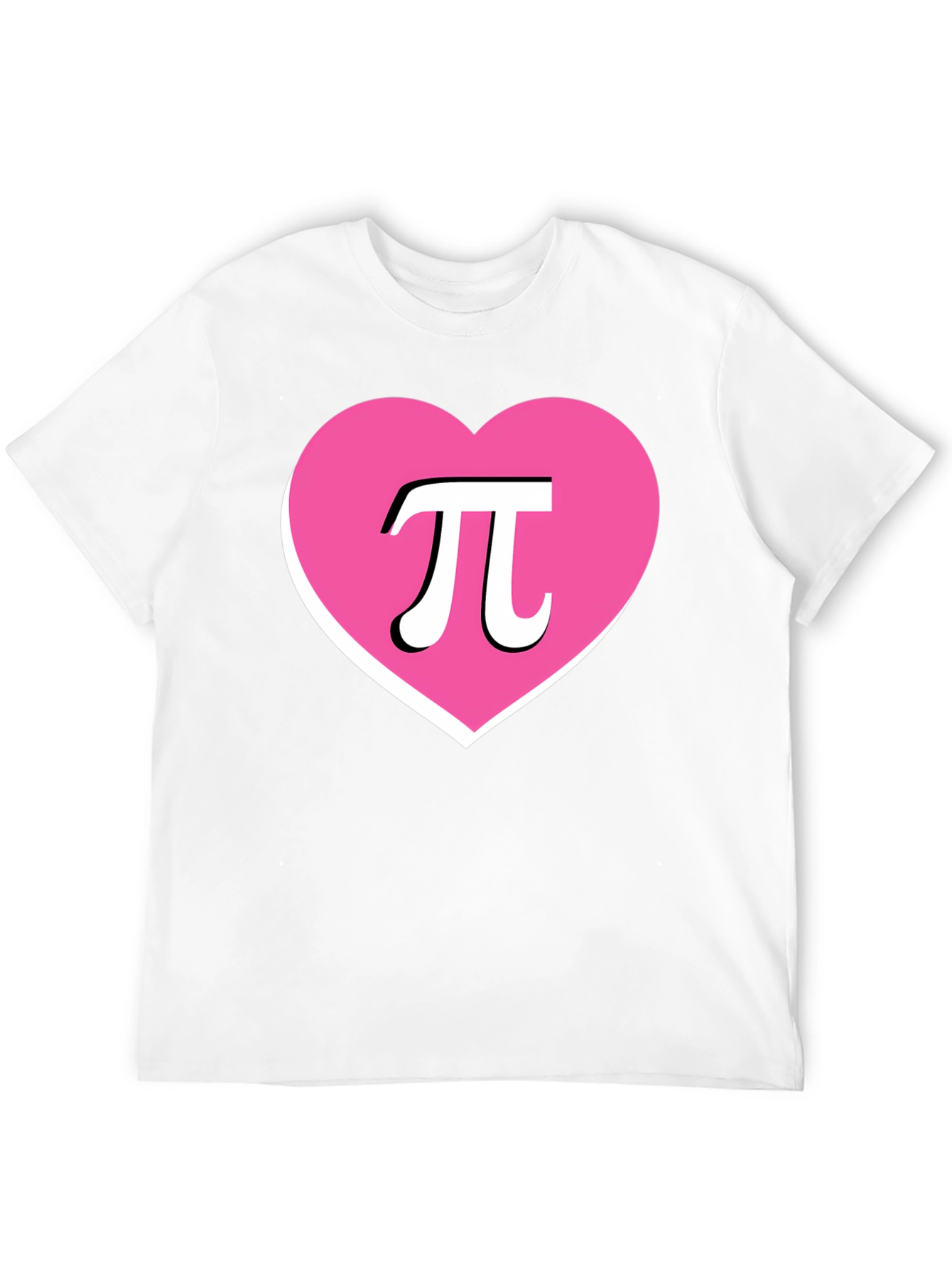 Math Lovers Pi Heart T-Shirt