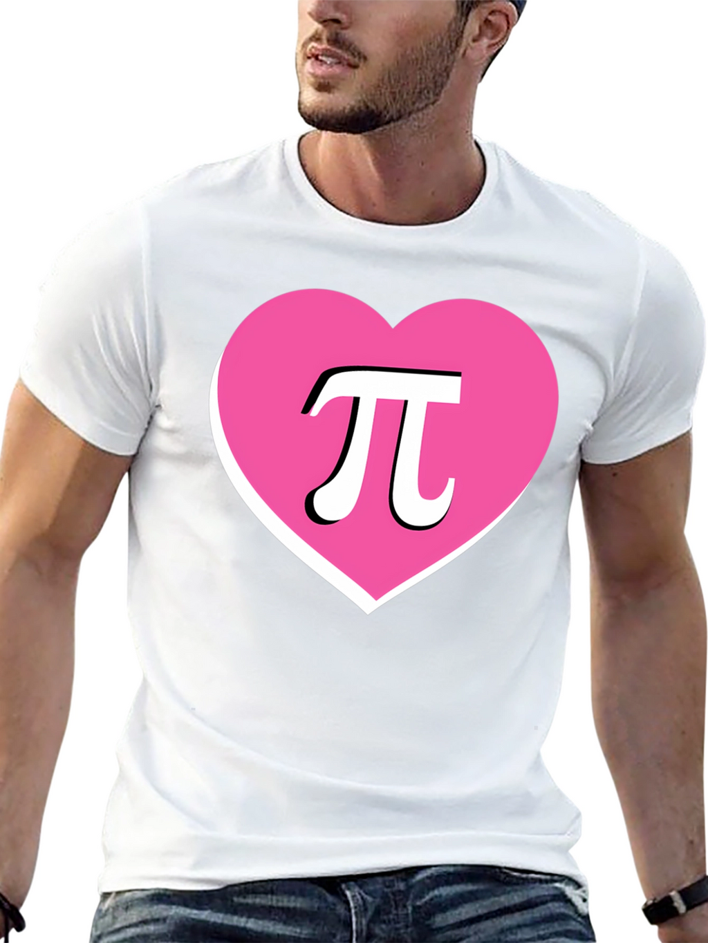 Math Lovers Pi Heart T-Shirt