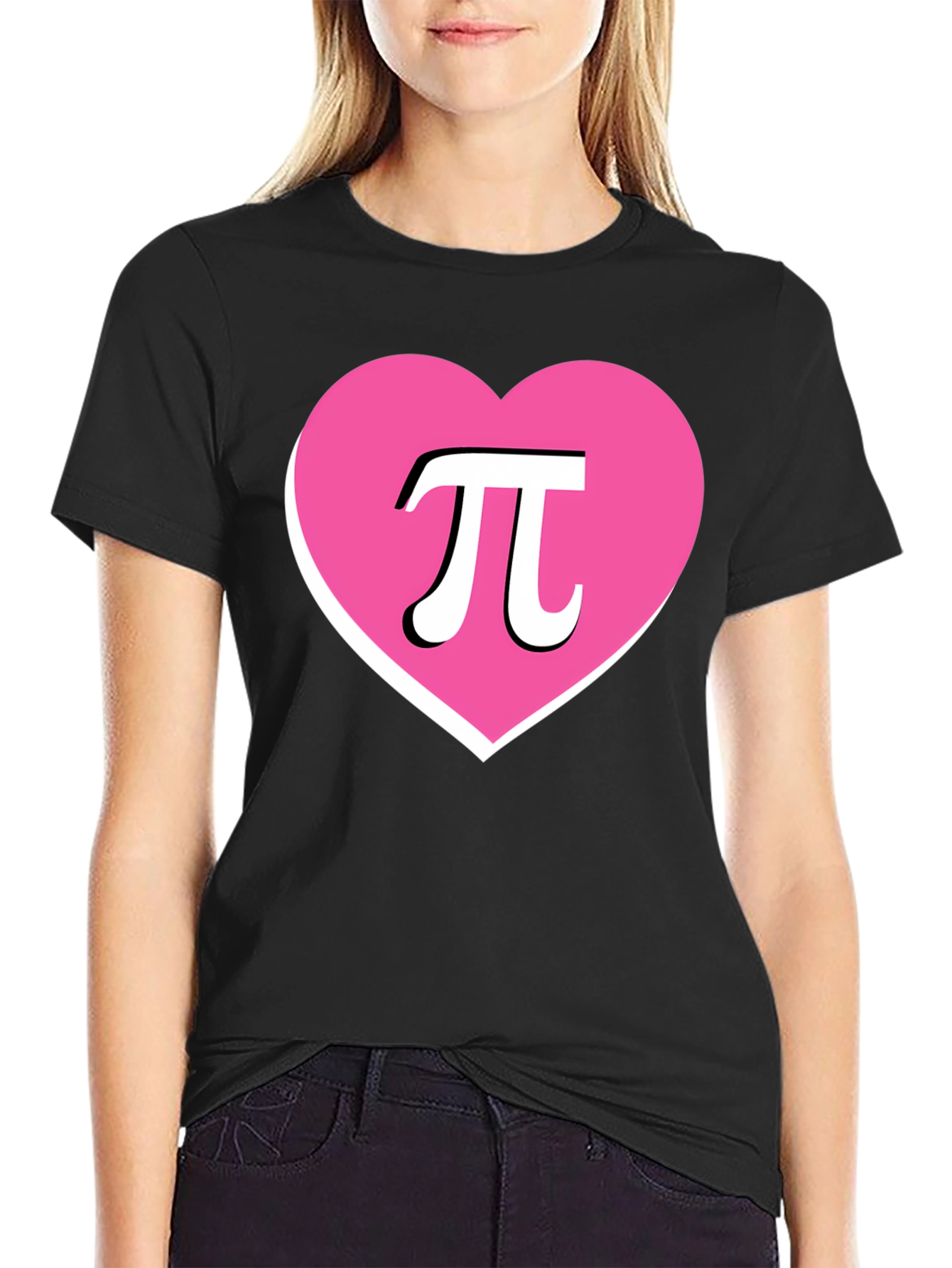 Math Lovers Pi Heart T-Shirt