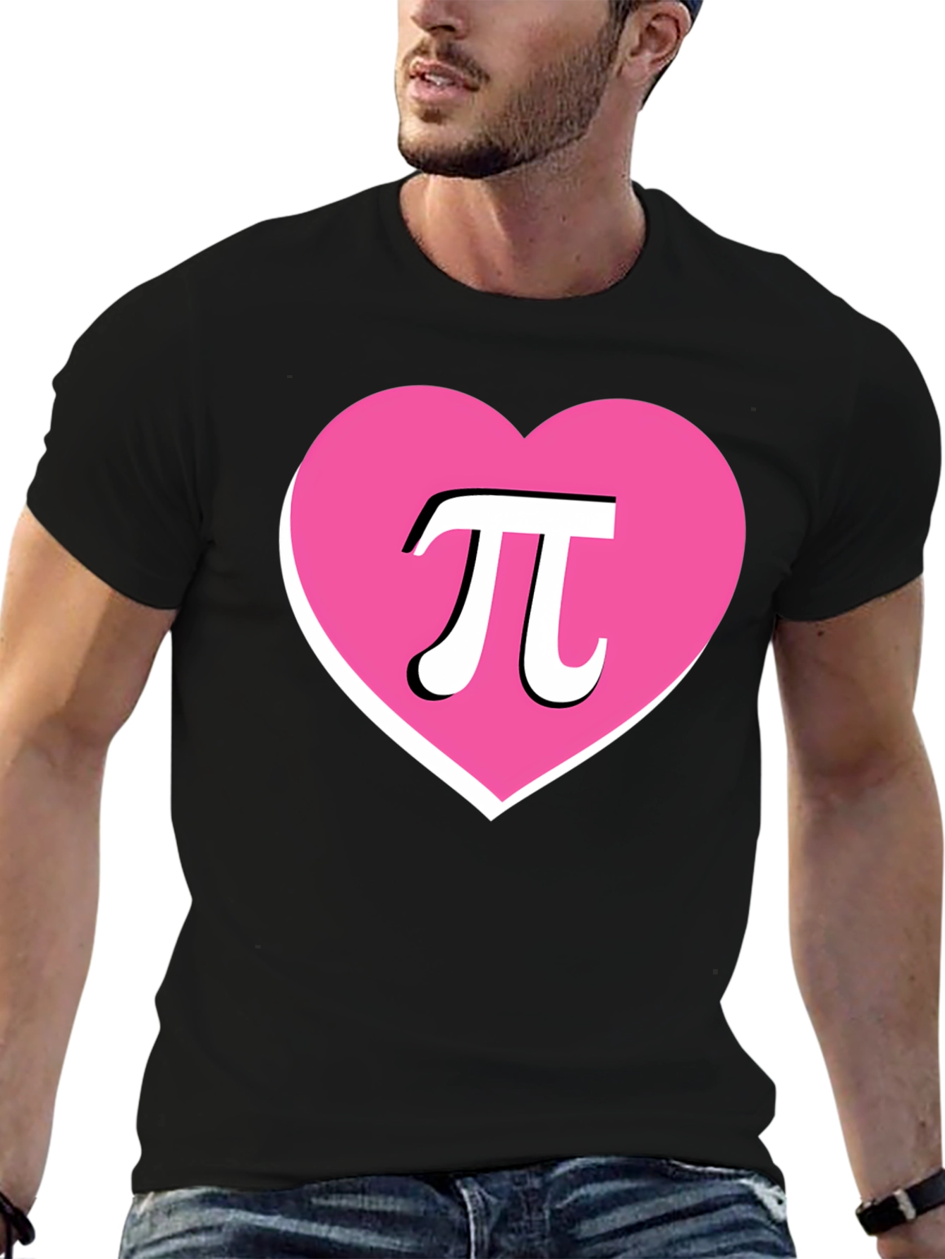 Math Lovers Pi Heart T-Shirt