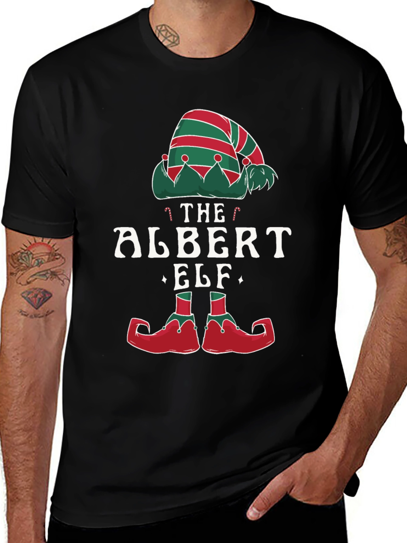 Personalized The Elf Christmas T-Shirt