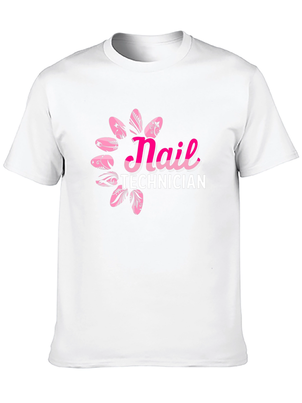 Nail Technician Graphic Tee - Stylish Salon Apparel