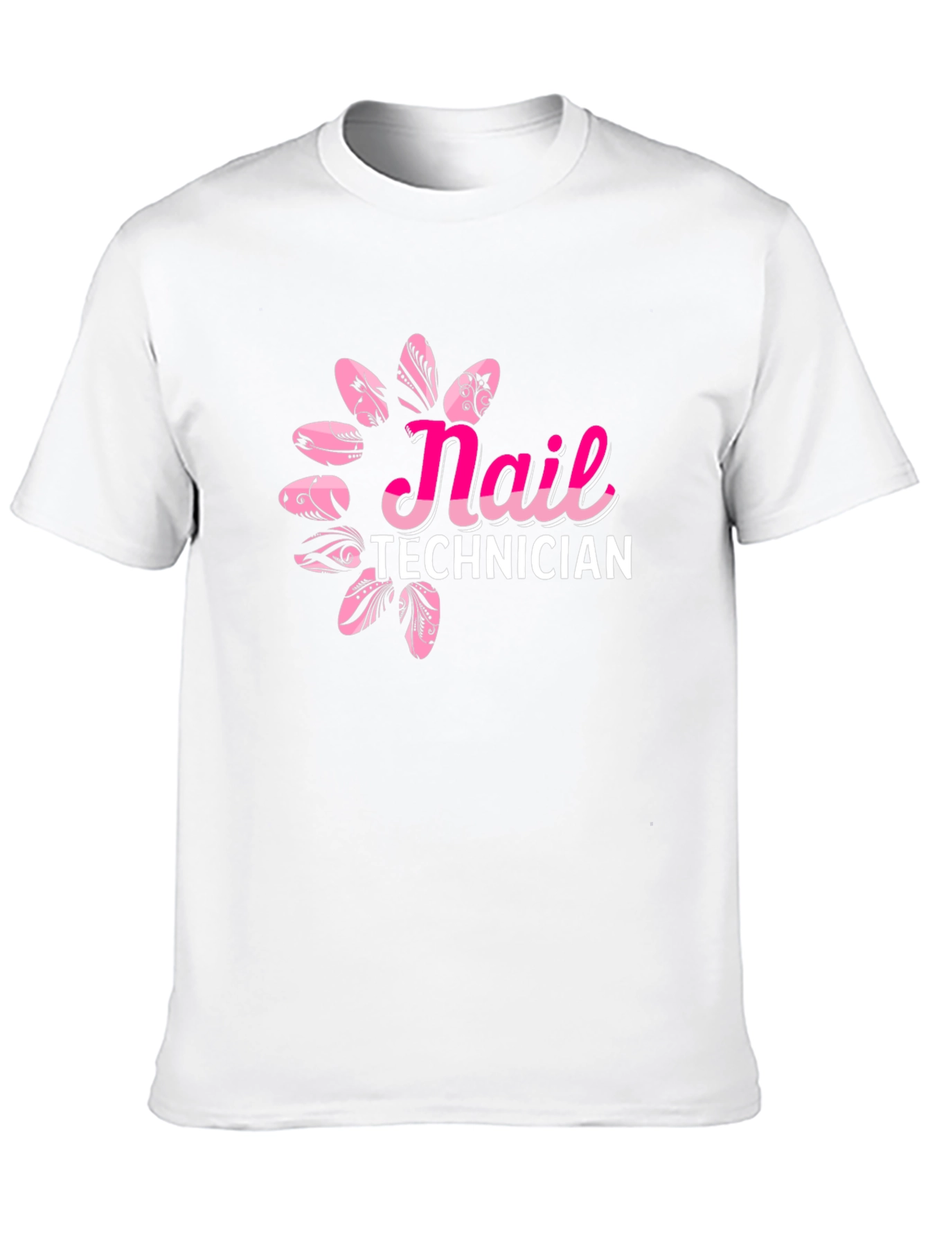 Nail Technician Graphic Tee - Stylish Salon Apparel
