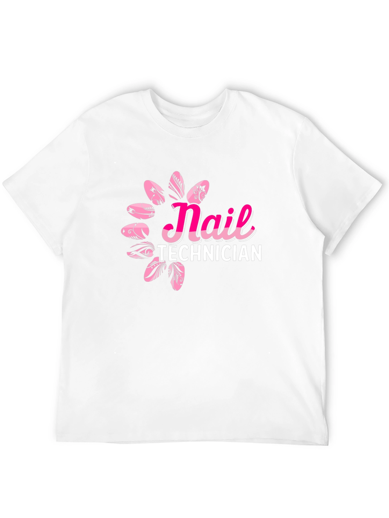 Nail Technician Graphic Tee - Stylish Salon Apparel