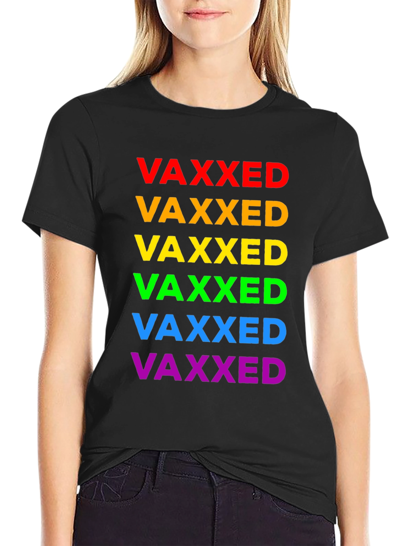 Vaxxed Rainbow Pride T-Shirt