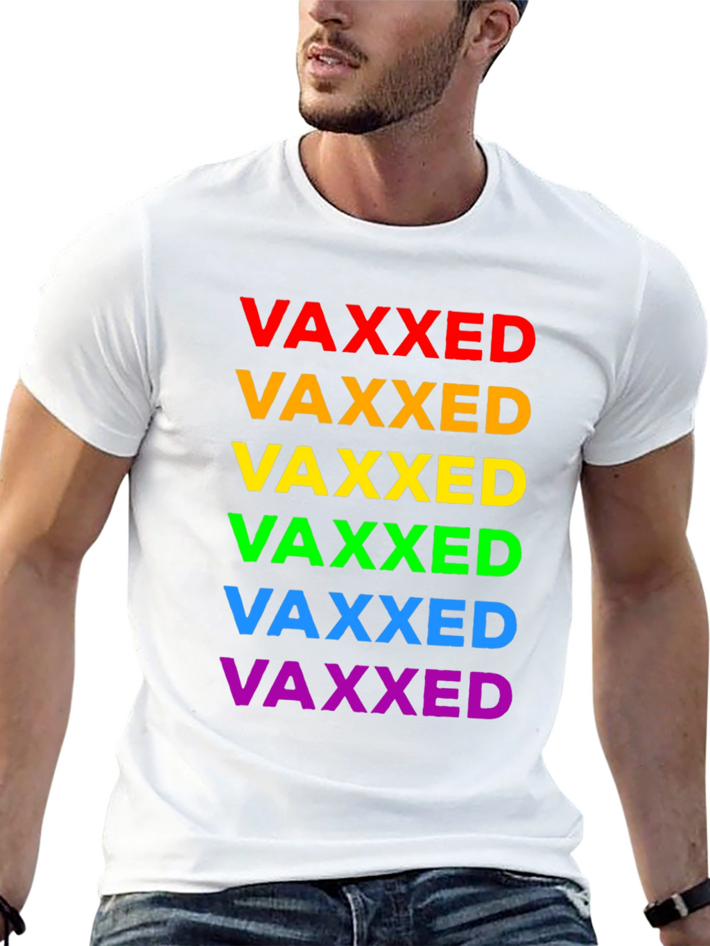 Vaxxed Rainbow Pride T-Shirt