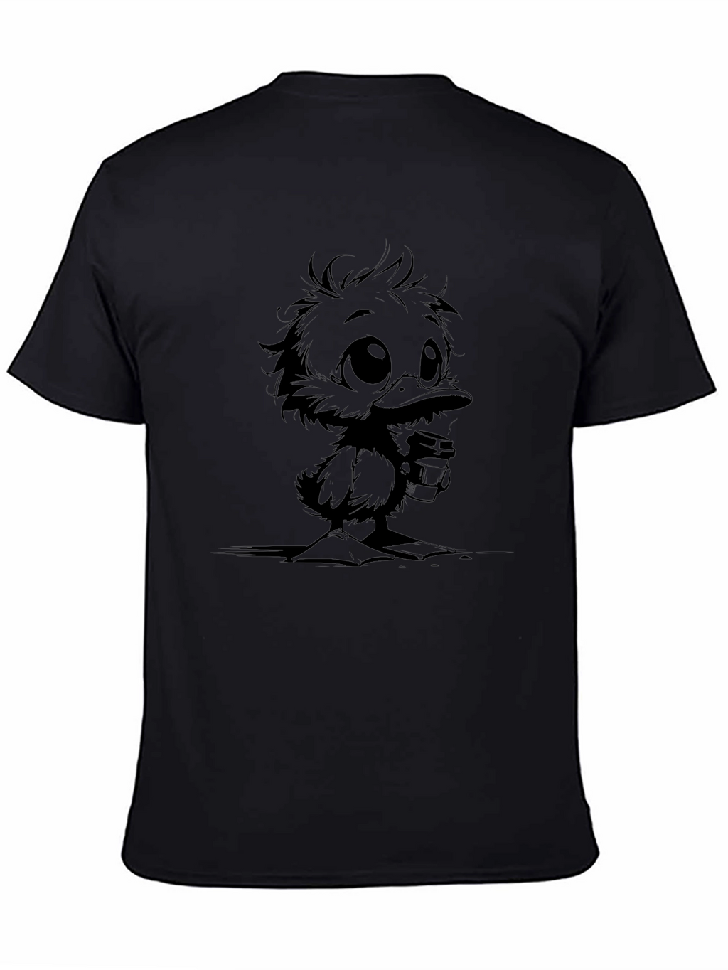 Duckling Coffee Black T-Shirt - Stylish & Unique