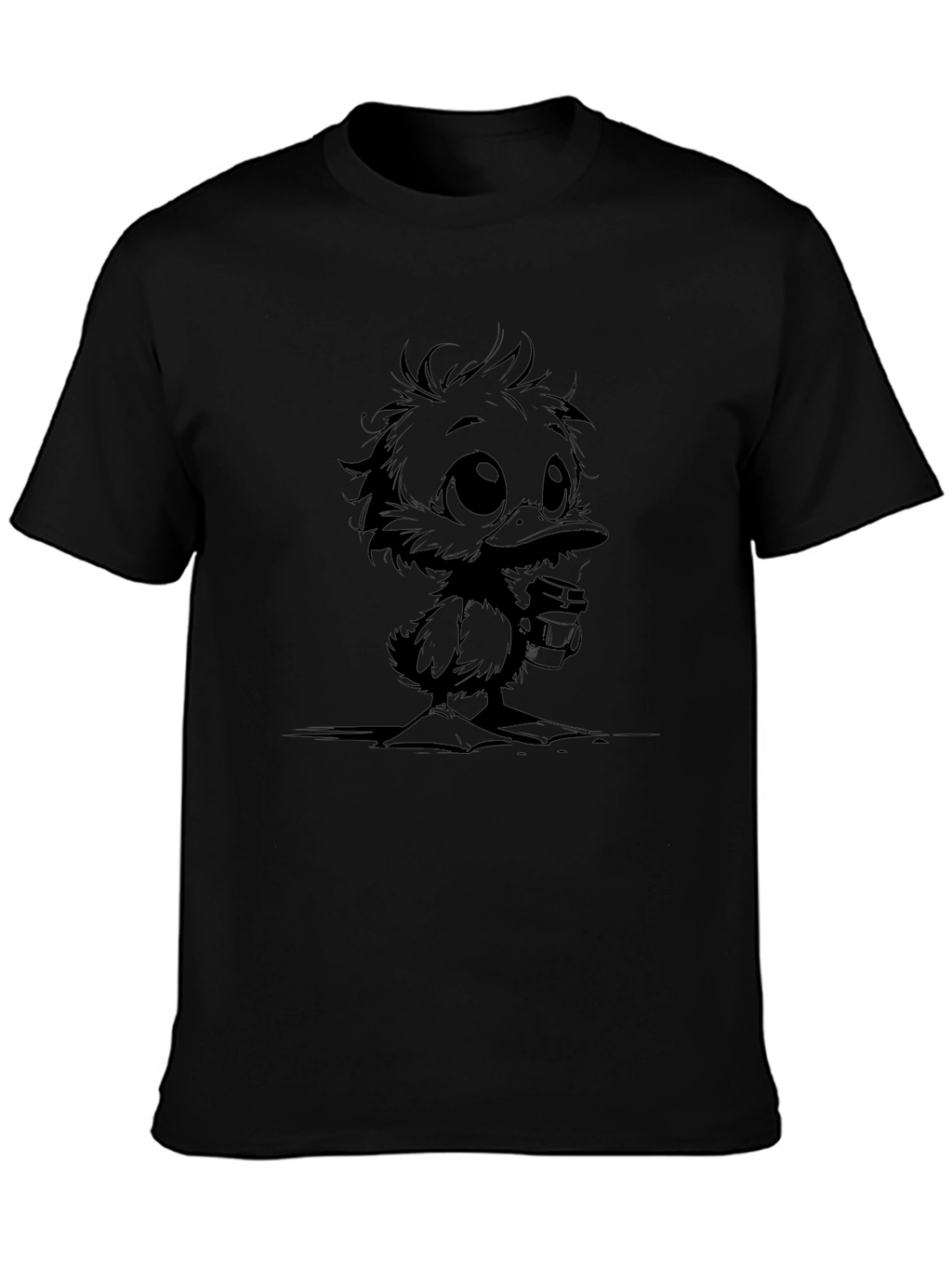 Duckling Coffee Black T-Shirt - Stylish & Unique