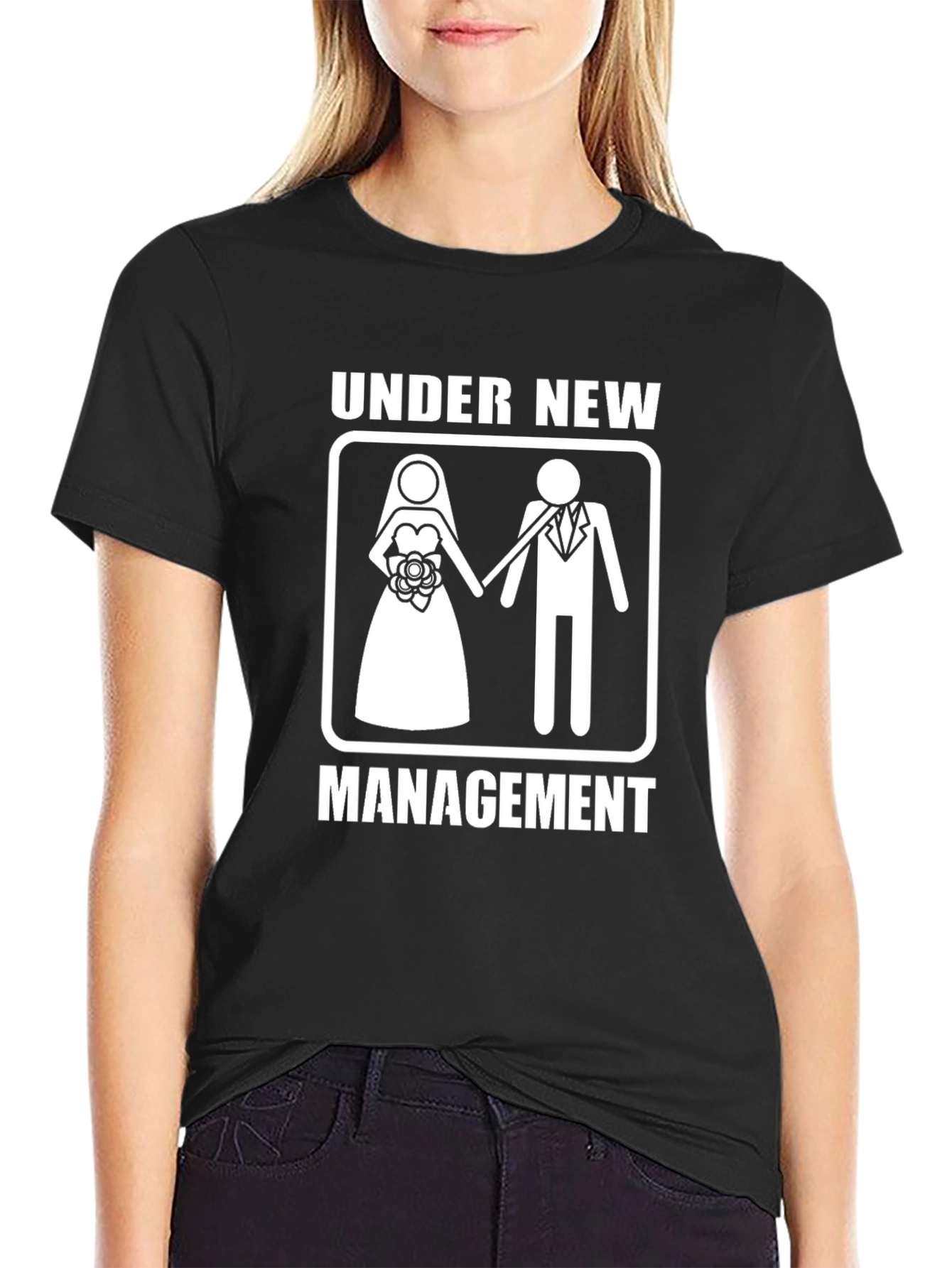 Under New Management Wedding T-Shirt