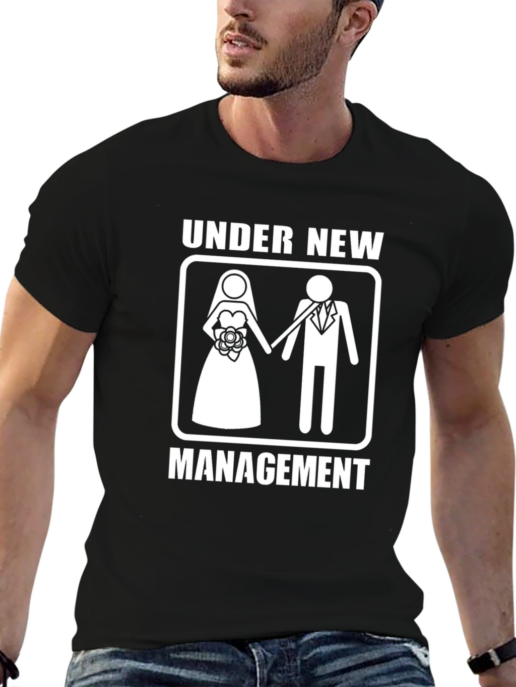 Under New Management Wedding T-Shirt