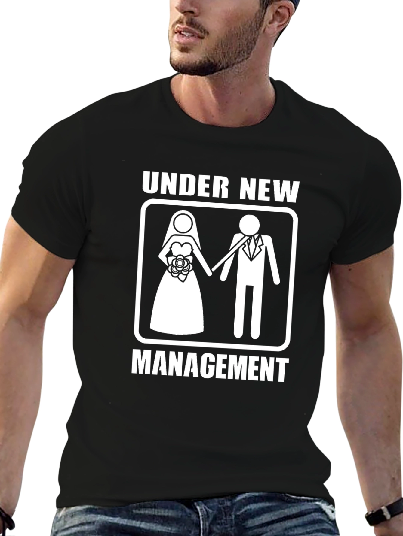 Under New Management Wedding T-Shirt
