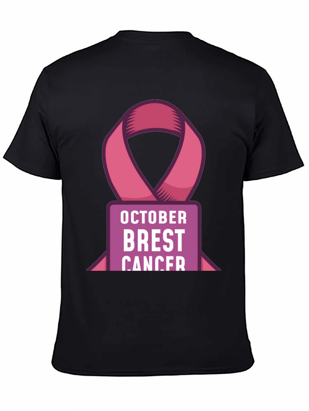 October Breast Cancer Awareness Ribbon T-Shirt