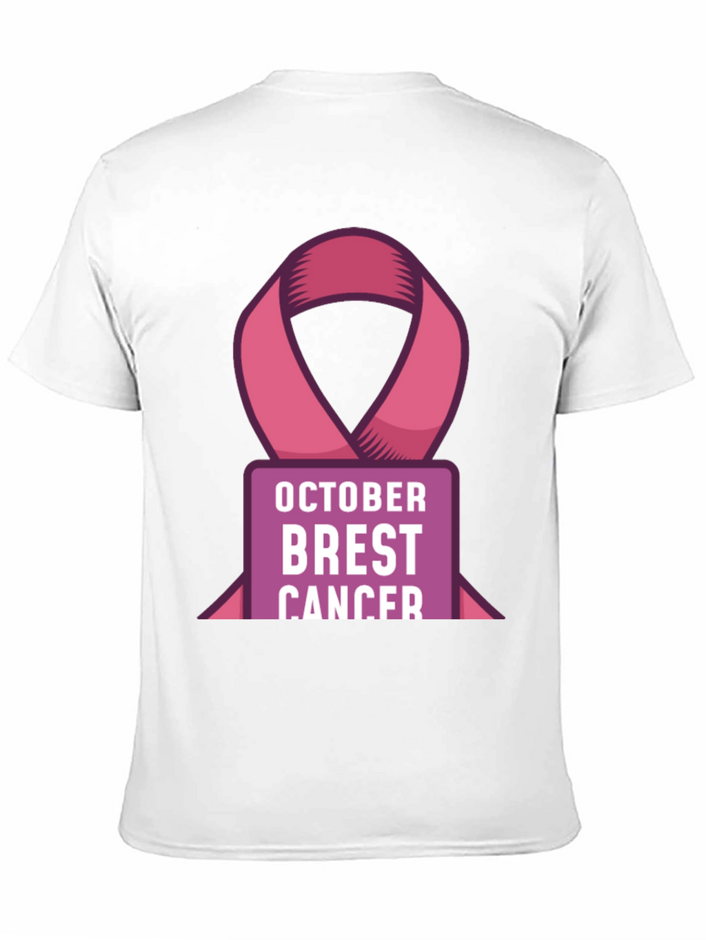October Breast Cancer Awareness Ribbon T-Shirt