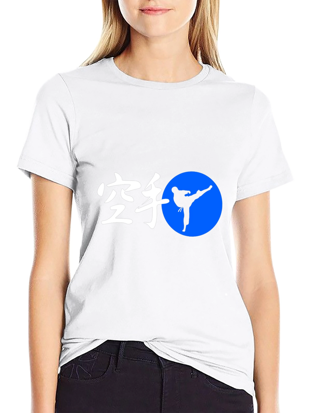 Karate Kick Graphic T-Shirt - Martial Arts Tee