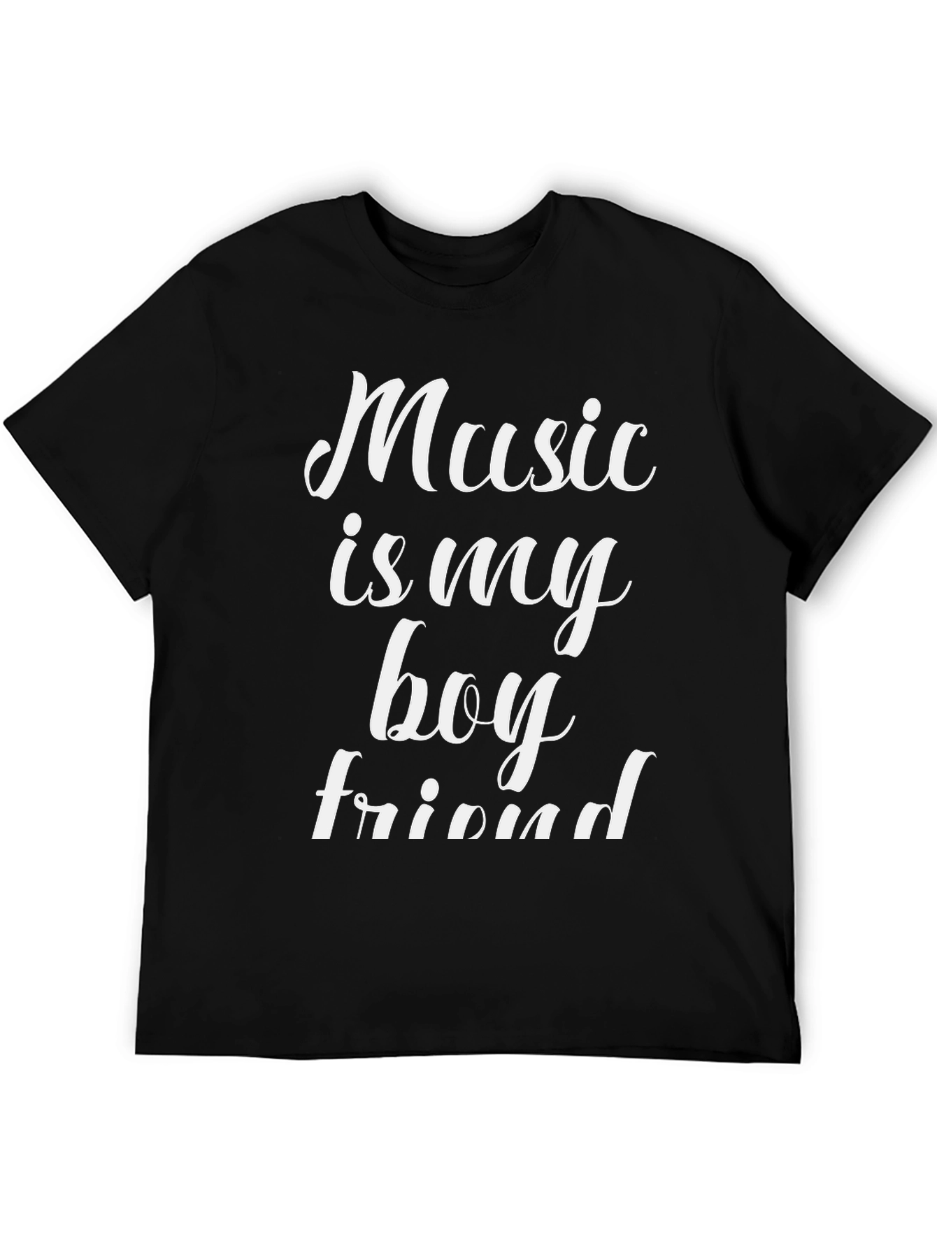 Music Is My Boyfriend Graphic Tee