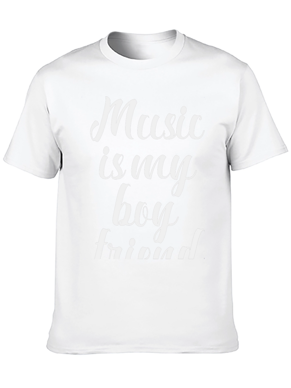 Music Is My Boyfriend Graphic Tee