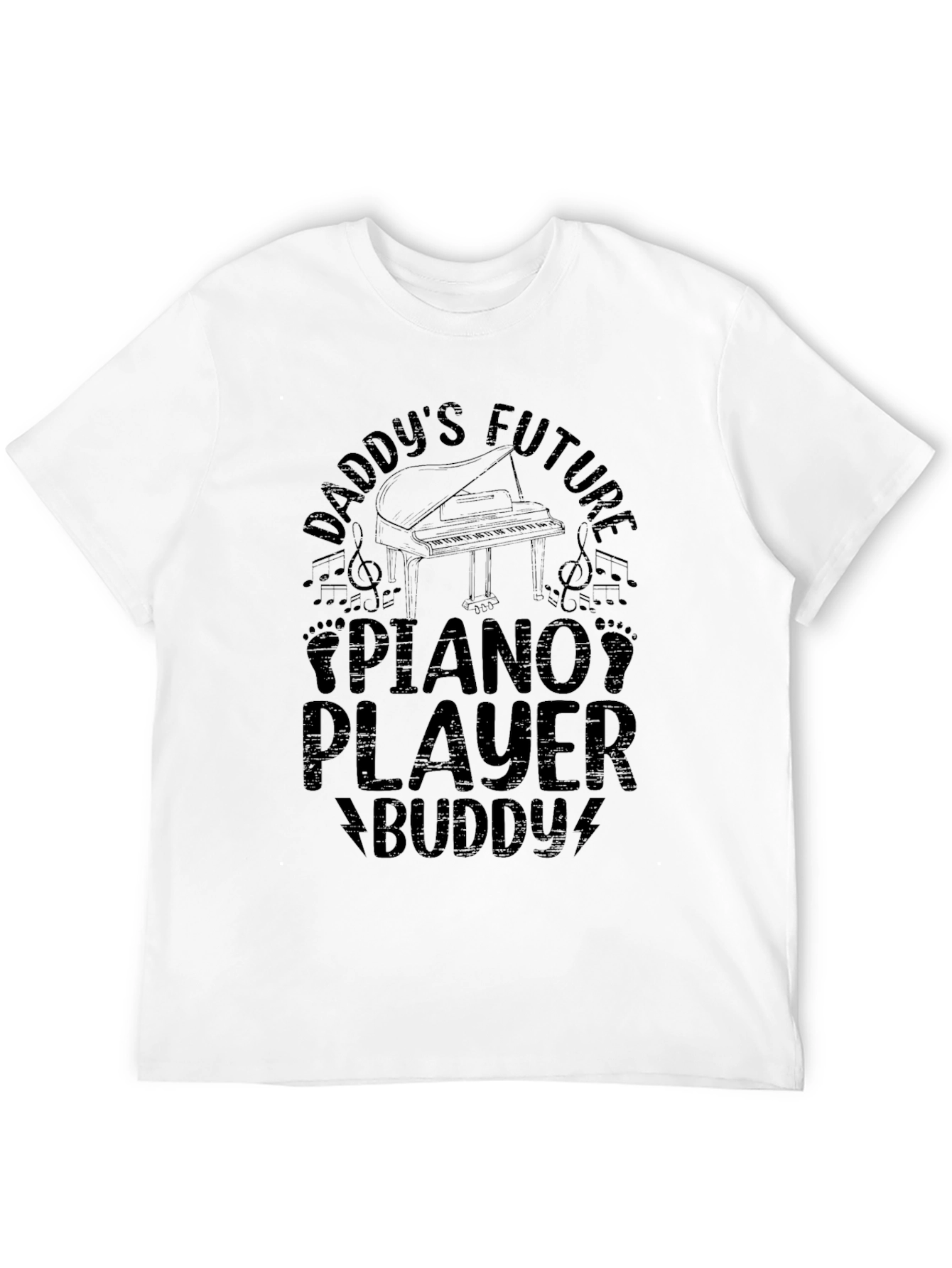 Daddys Future Piano Player Buddy T-Shirt