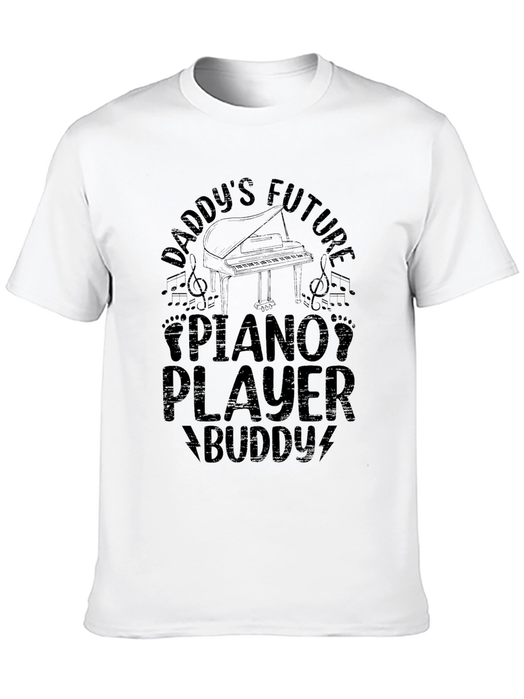 Daddys Future Piano Player Buddy T-Shirt