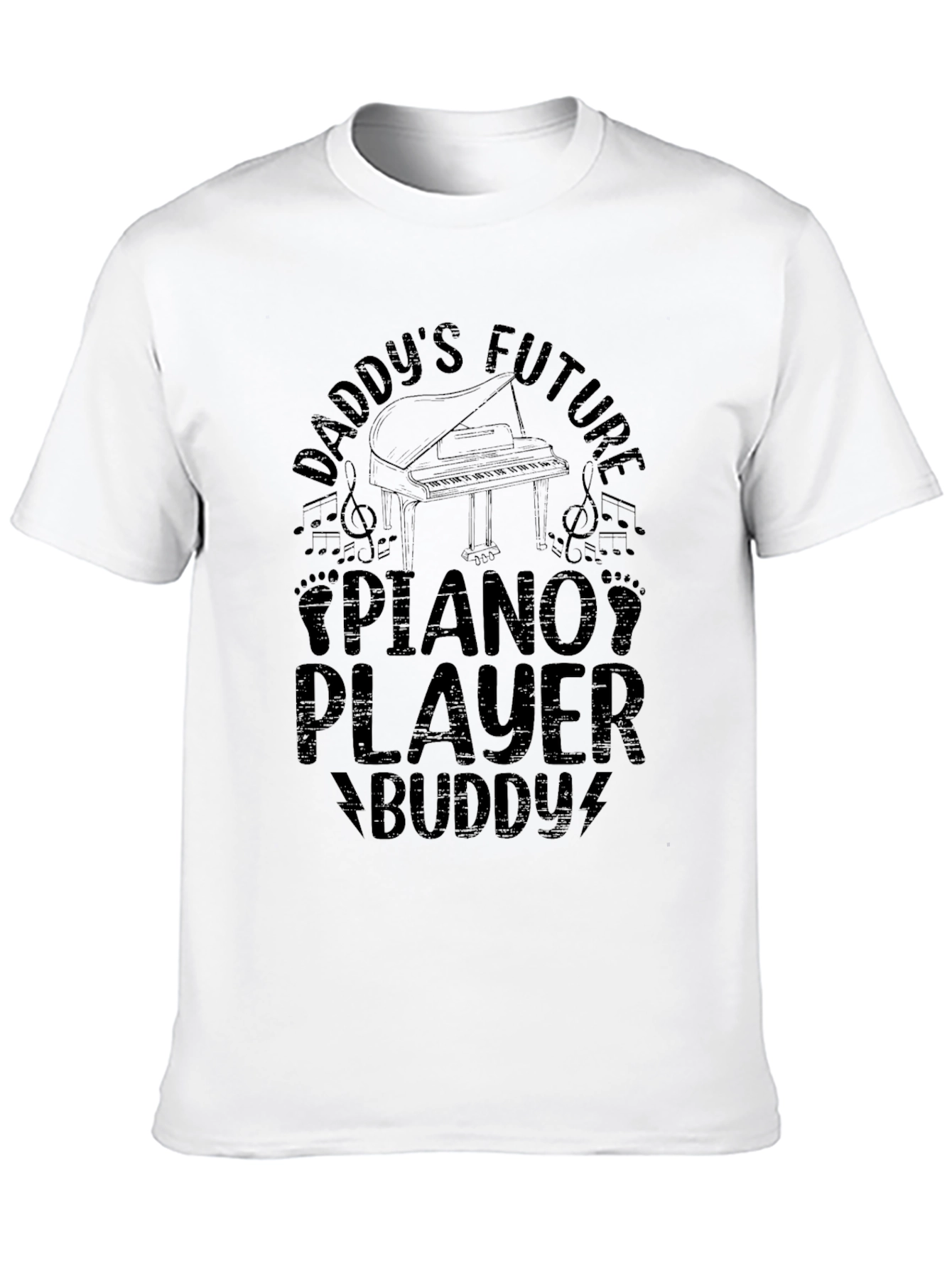 Daddys Future Piano Player Buddy T-Shirt