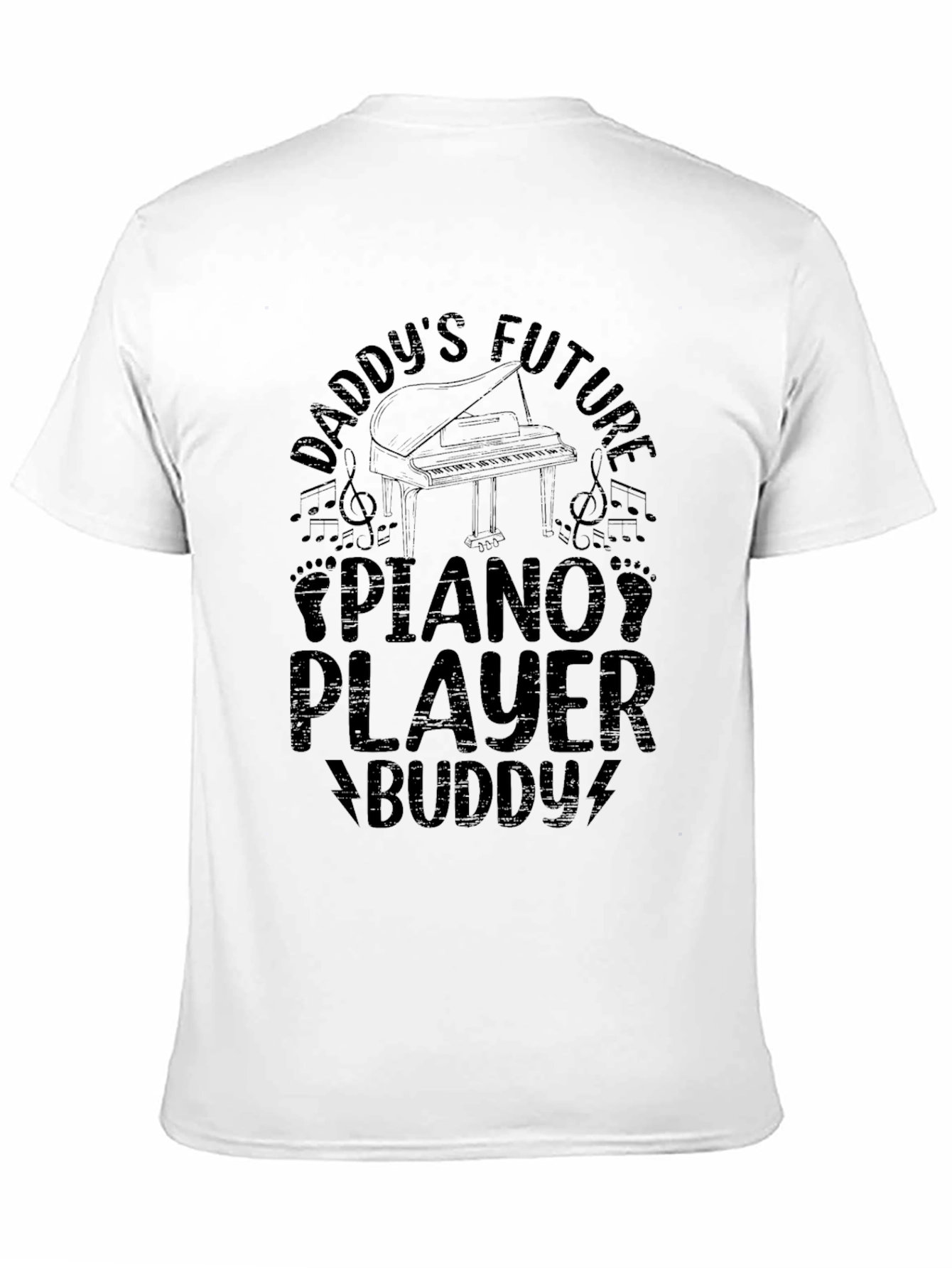Daddys Future Piano Player Buddy T-Shirt