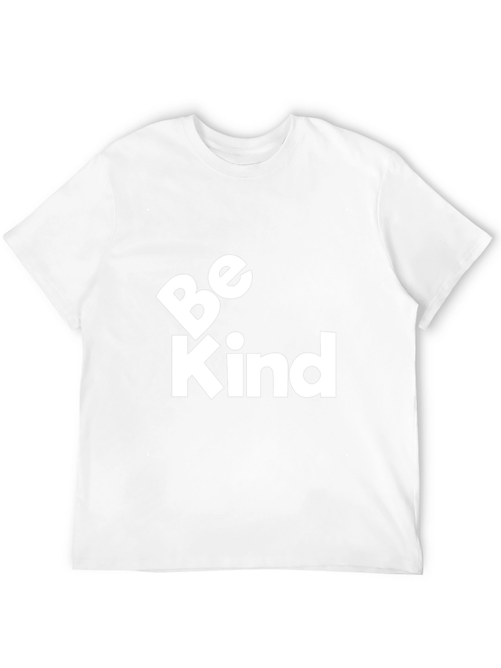 Be Kind Graphic Tee - Black Cotton Comfort