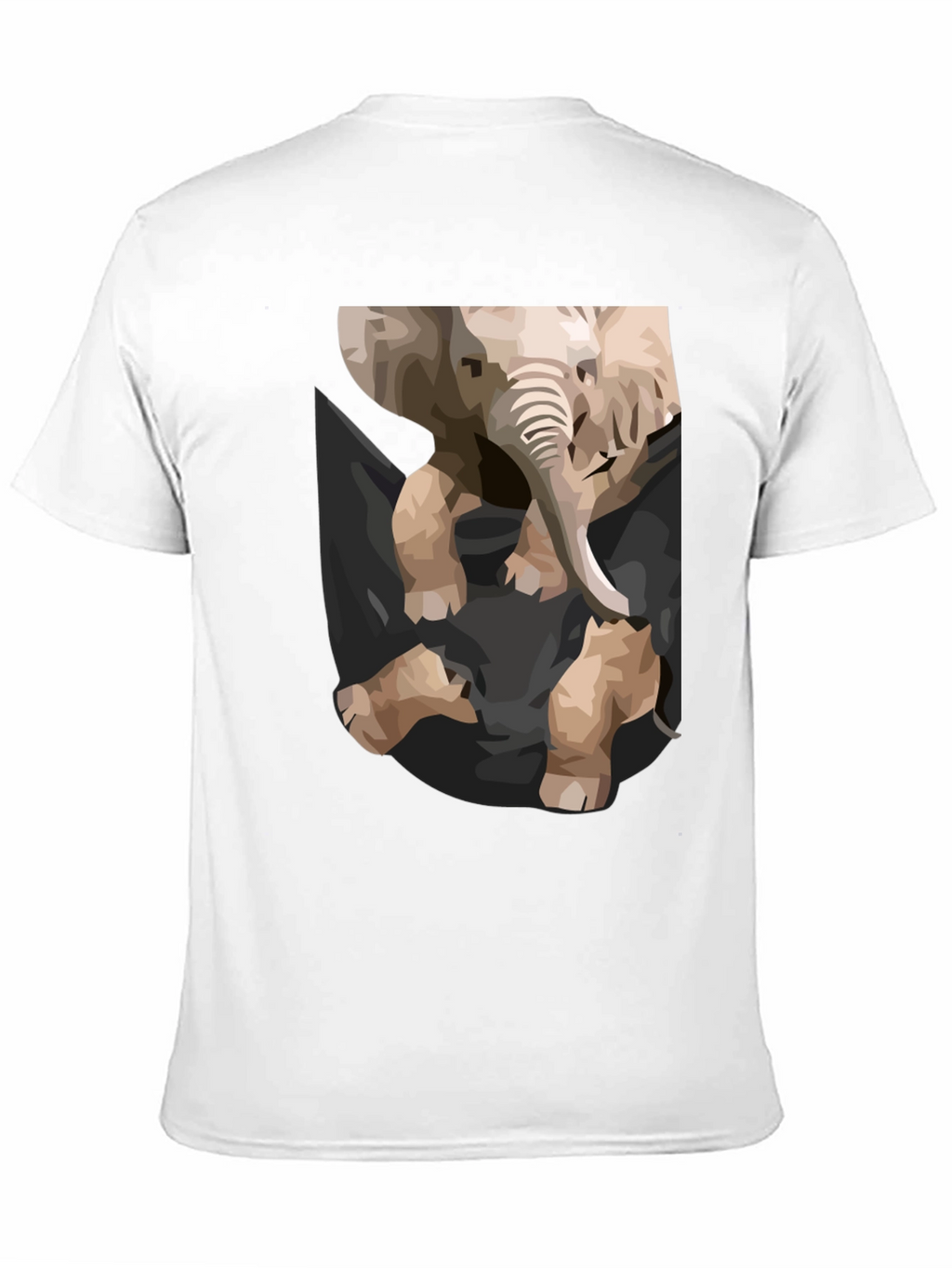 Elephant Pocket Graphic Tee - Casual Cool