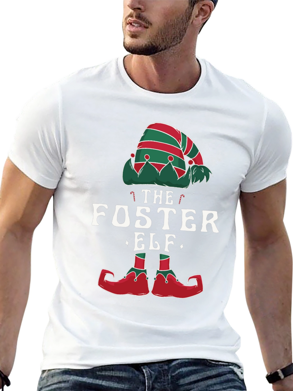 Foster Elf Christmas T-Shirt