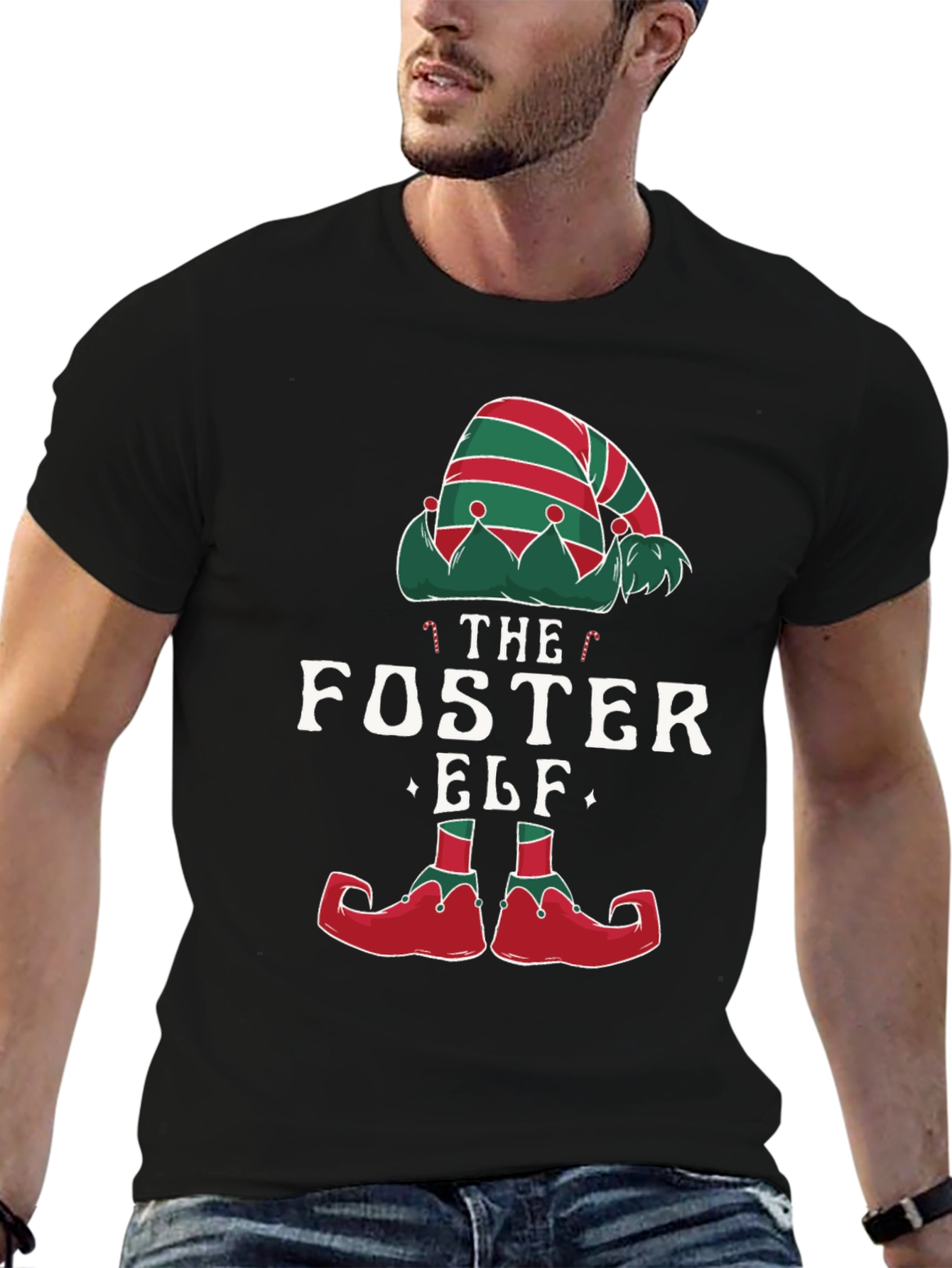 Foster Elf Christmas T-Shirt