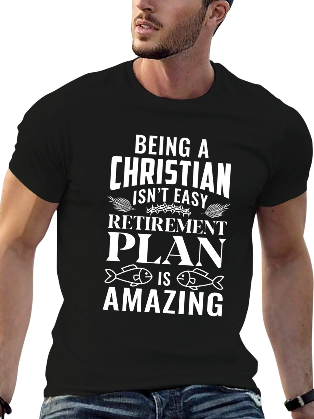 Christian Fishing Retirement Plan T-Shirt