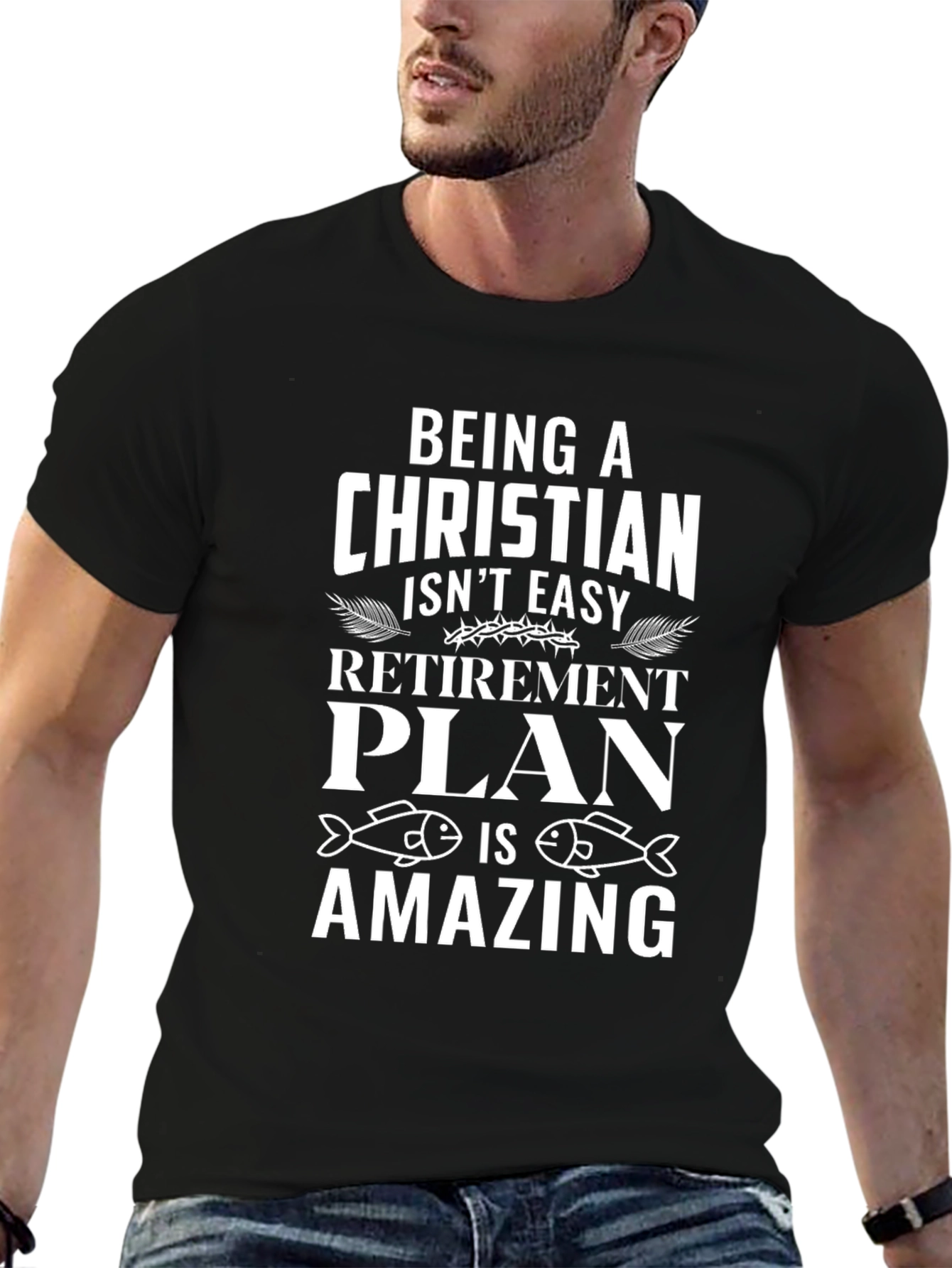 Christian Fishing Retirement Plan T-Shirt
