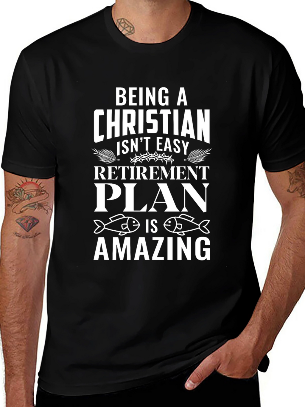 Christian Fishing Retirement Plan T-Shirt
